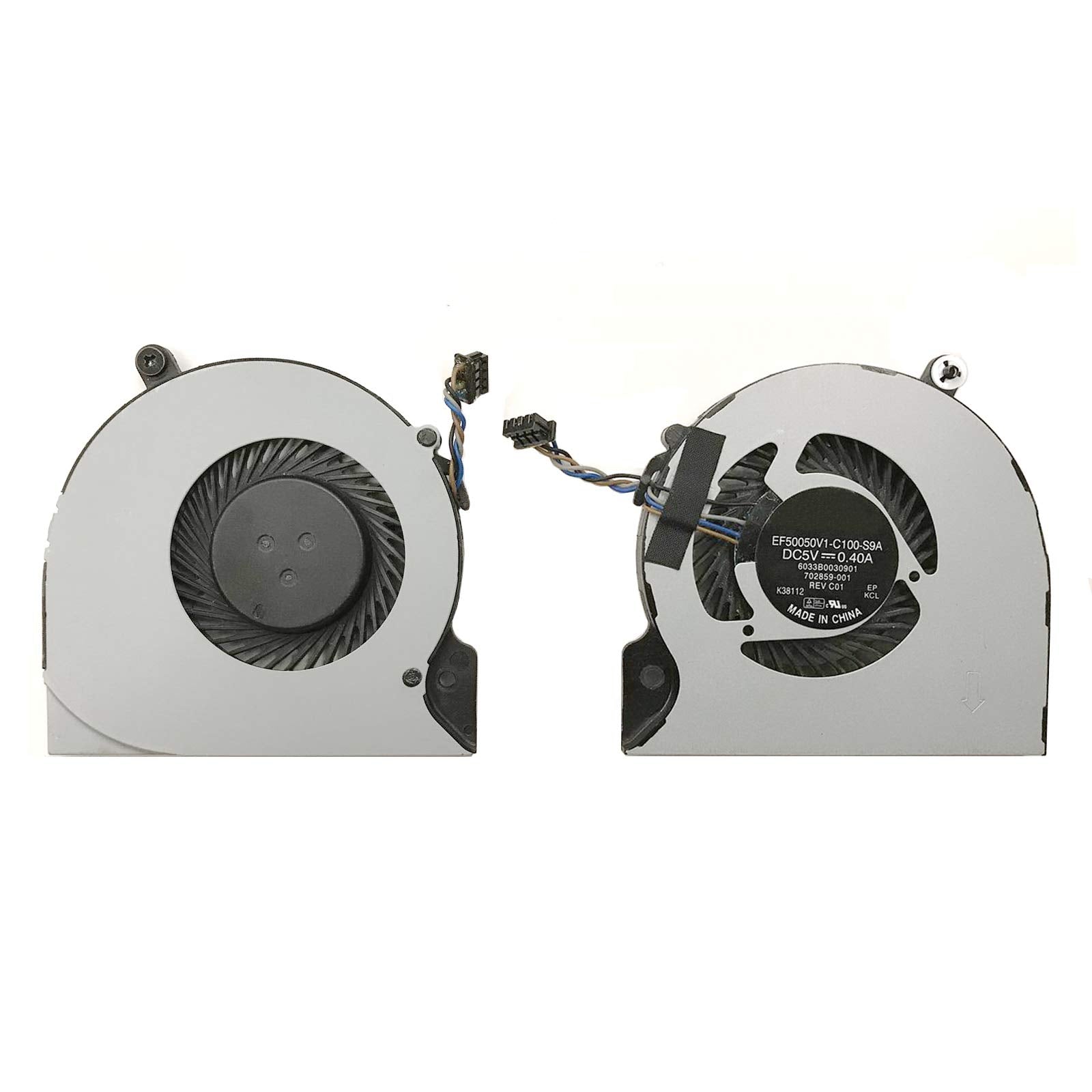 CPU Cooling Fan Replacement for HP elitebook Folio 9470 9470M 9480M Series 702859-001 6033B0030901 6033B0030902 EF50050V1-C100-S