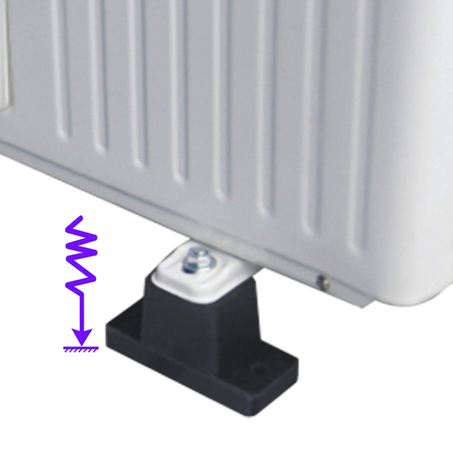 Air Conditioner Mounting Rubber Pads Bracket Use For Outdoor Units Mini Split & Hvac & Central Air Conditioner Condensers | Mach