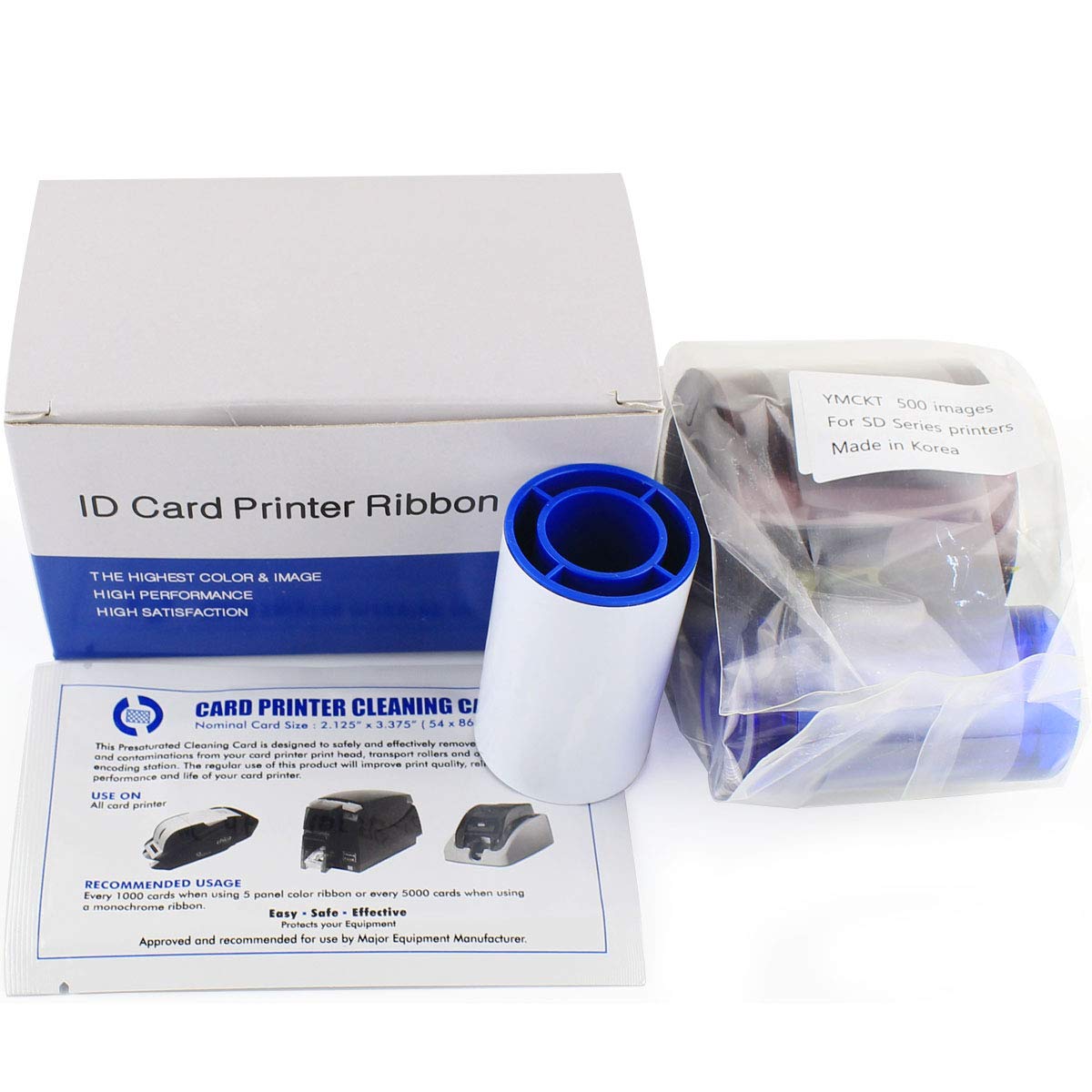 534000 003 Color Ribbon Kit For Datacard Sp35 Sp55 Sp75 Plus, Ymckt 500 Images