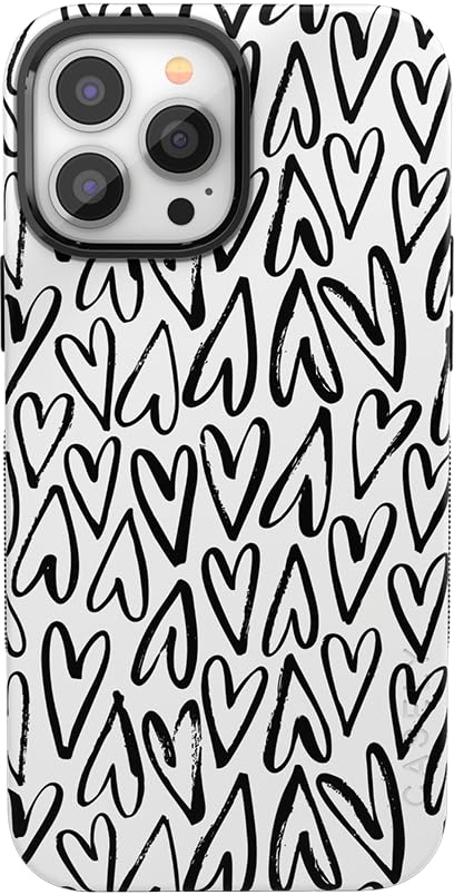 Casely Iphone 14 Pro Max Case | Heart Throb | Endless Hearts | Compatible With Magsafe