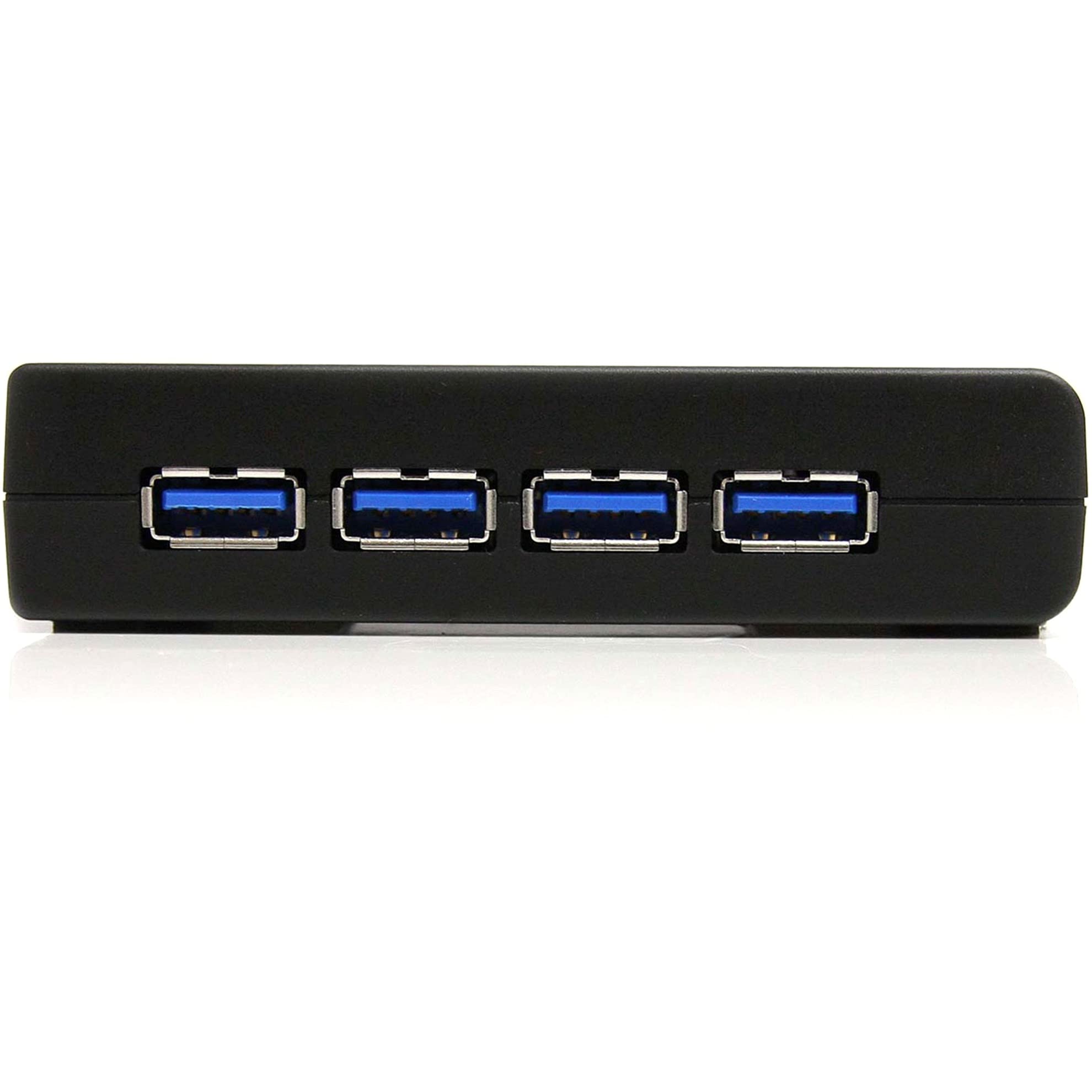 Startech.Com 4 Port Usb 3.0 Superspeed Hub With Power Adapter   5Gbps   Portable Multiport Usb A Dock It Pro   Usb Port Expansio