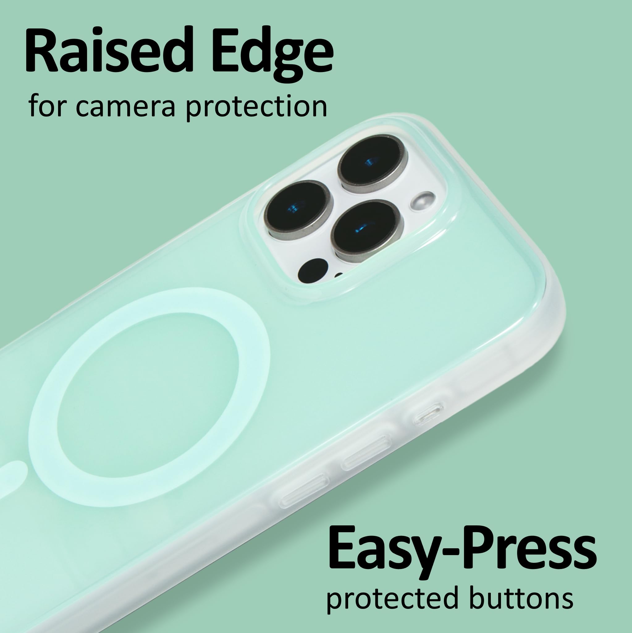 Sonix Case For Iphone 16 Pro | Compatible With Magsafe | 10Ft Drop Tested | Jelly Mint