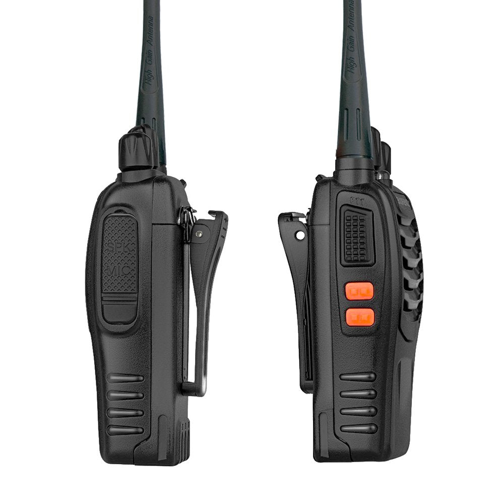 Ansoko Walkie Talkies Rechargeable Long Range Two Way Radios 16 Channel With Earpiece (2 Pack)
