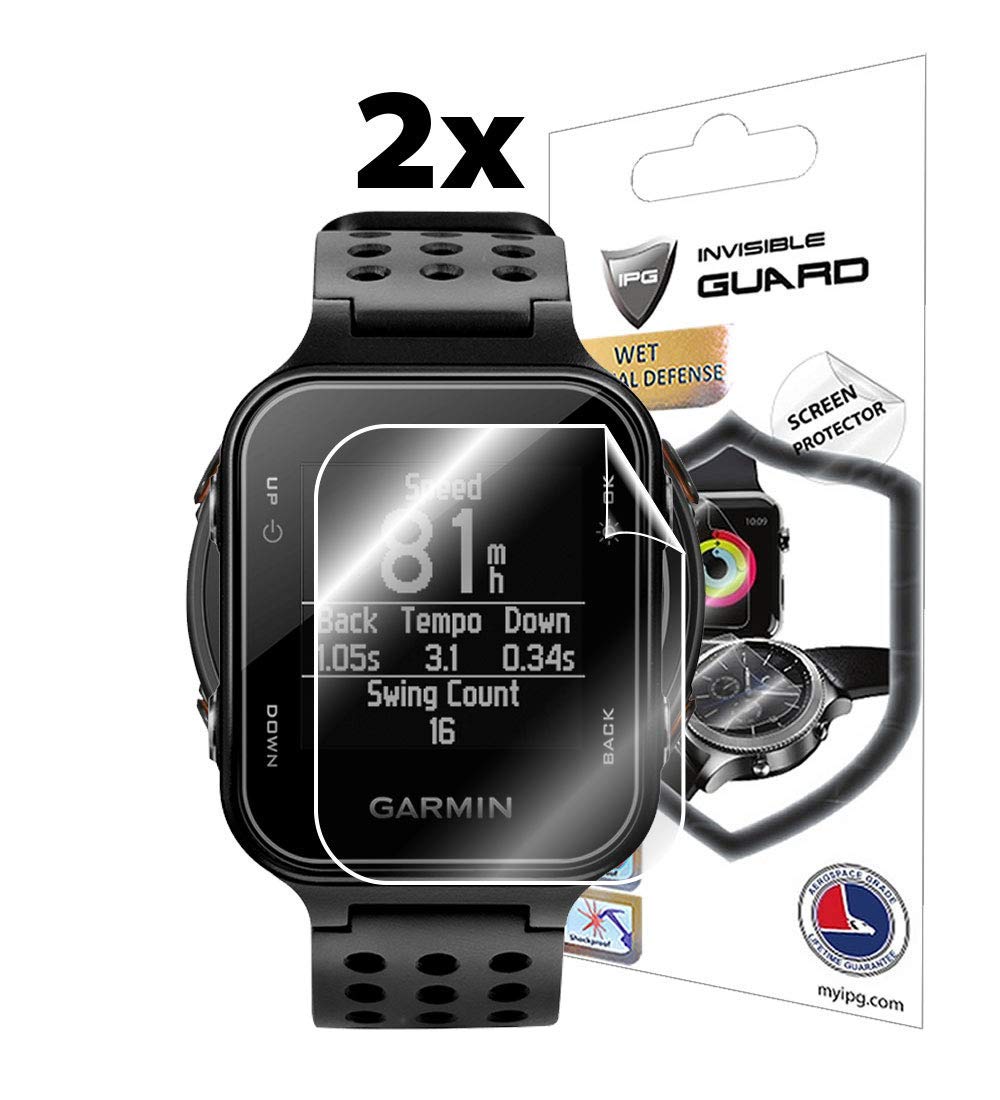 For Garmin Approach S20 Golf Watch (2X) Smartwatch Screen Protector Invisible Ultra Hd Clear Film Anti Scratch Skin Guard   Smoo