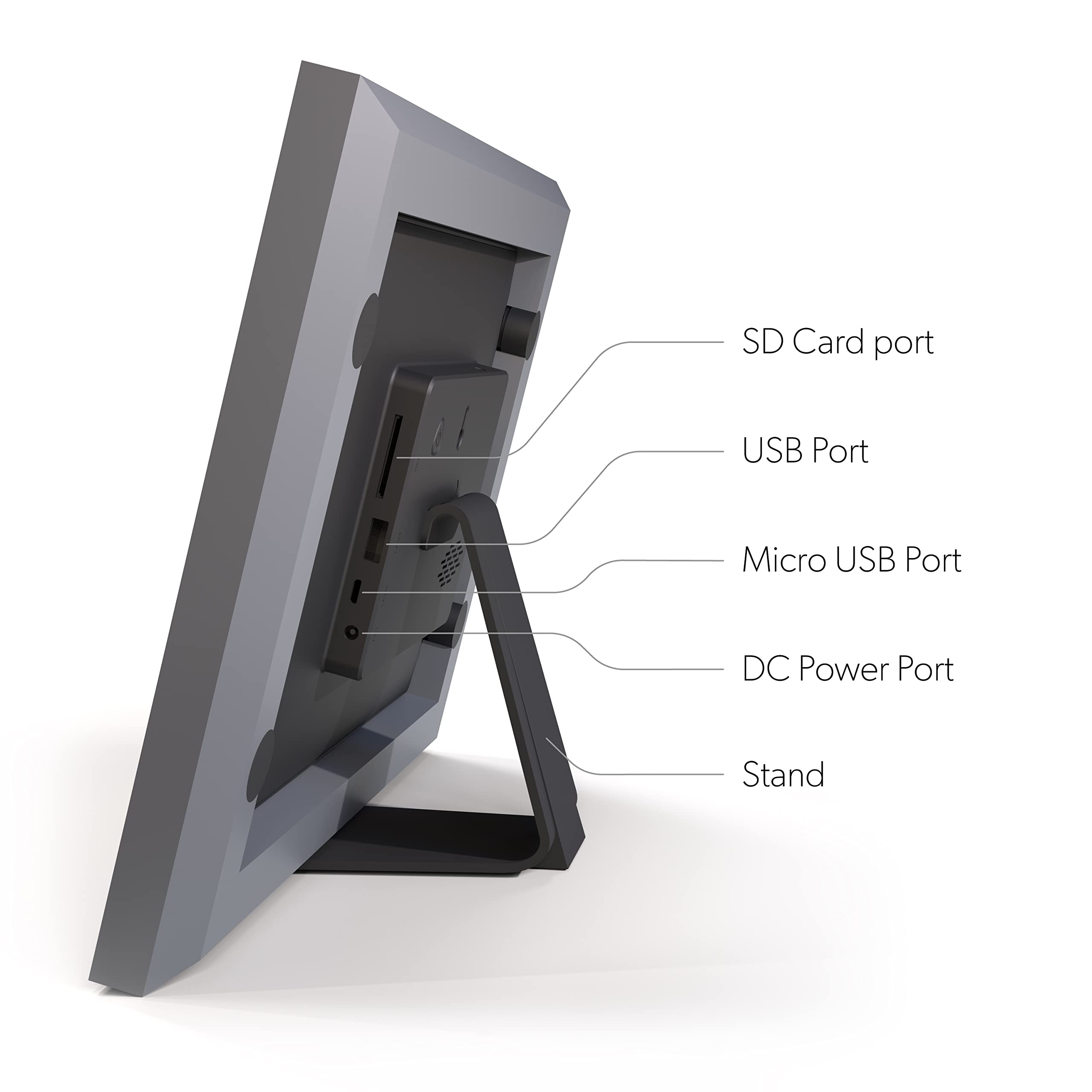 Simply Smart Home Photoshare 8    Wifi Digital Picture Frame, Send Pics From Phone To Frames, 8 Gb, Holds 5,000+ Photos, Hd Touc