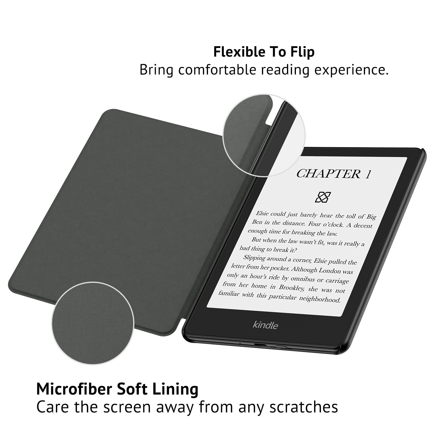 Ayotu Case For 6.8'' Kindle Paperwhite 11Th Generation 2021 And Kindle Paperwhite Signature Edition, Smart Cover With Auto Sleep
