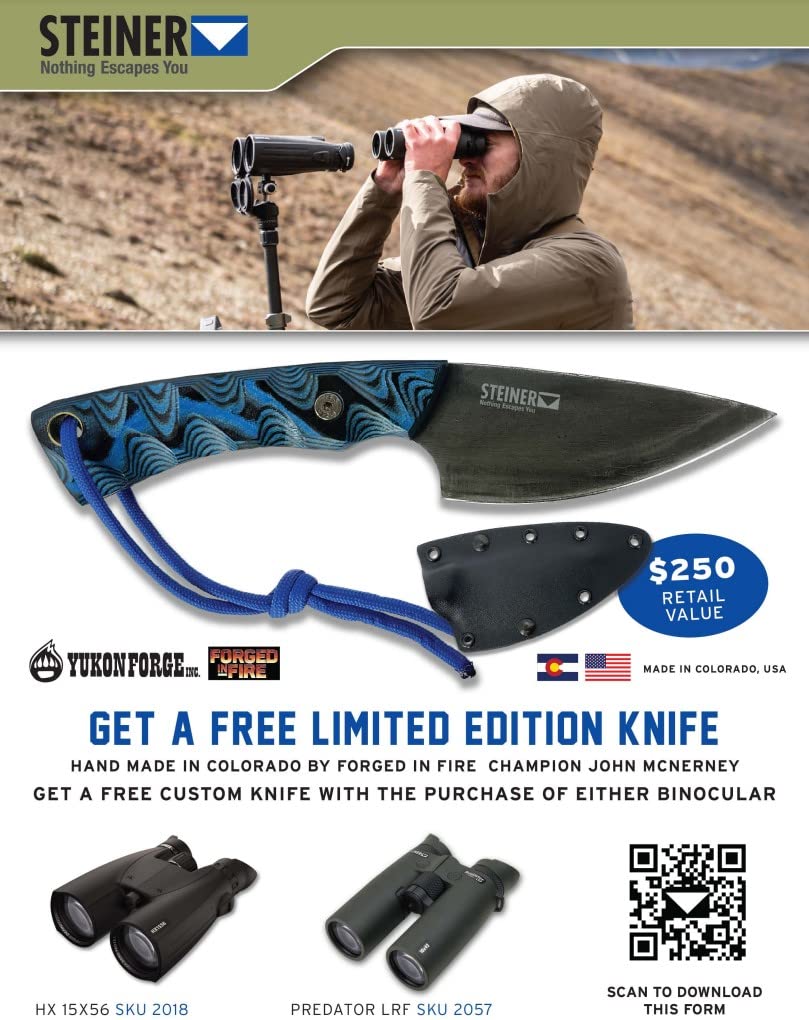 Steiner Hx Series 15X56 Binoculars   Versatile, Clear, High Precision Adventure Optics For Low Light And Daylight Situations , Black