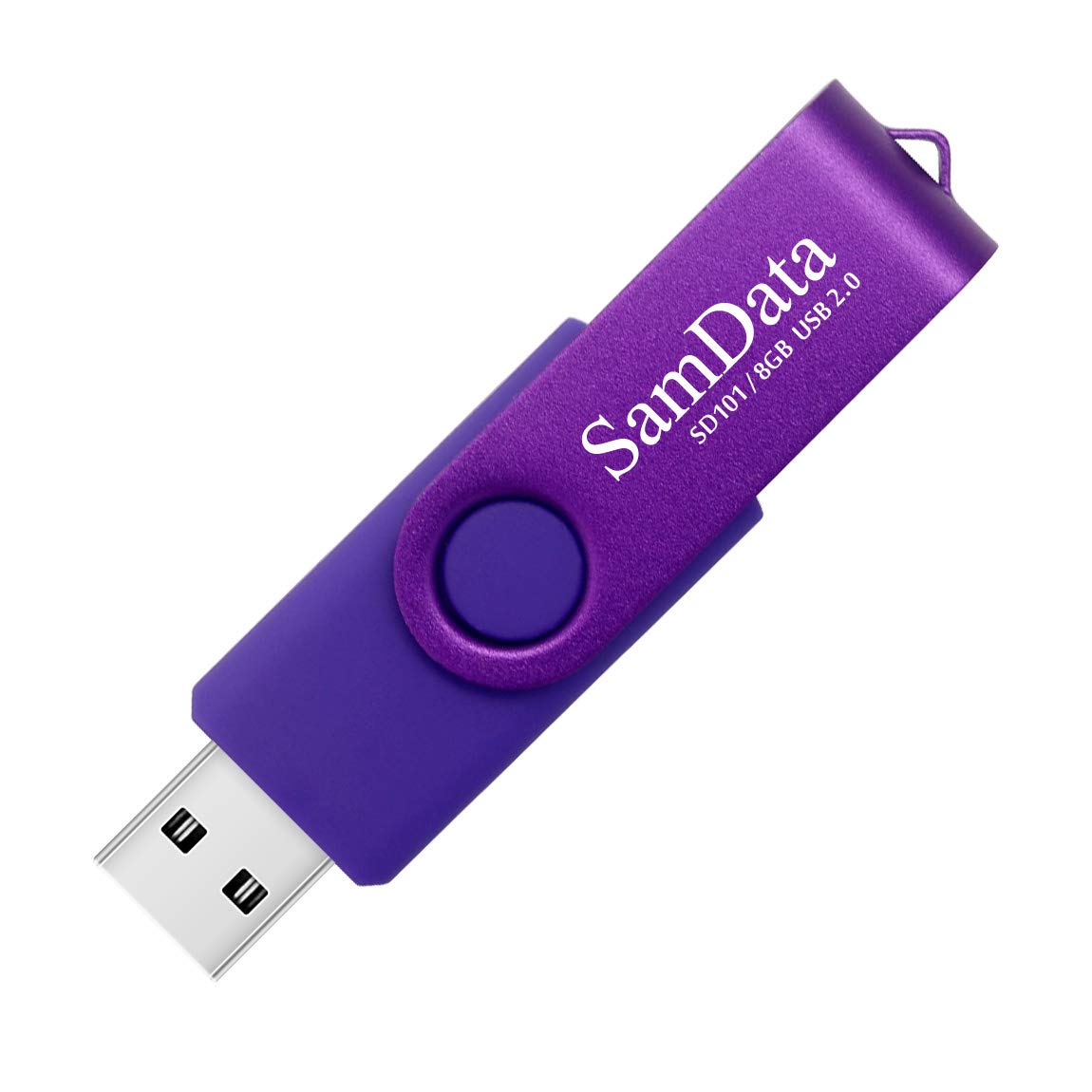 Samdata 8Gb Usb Flash Drives 4 Pack 8Gb Thumb Drives Memory Stick Jump Drive With Led Light For Storage And Backup (4 Colors: Black Blue Green Purple)
