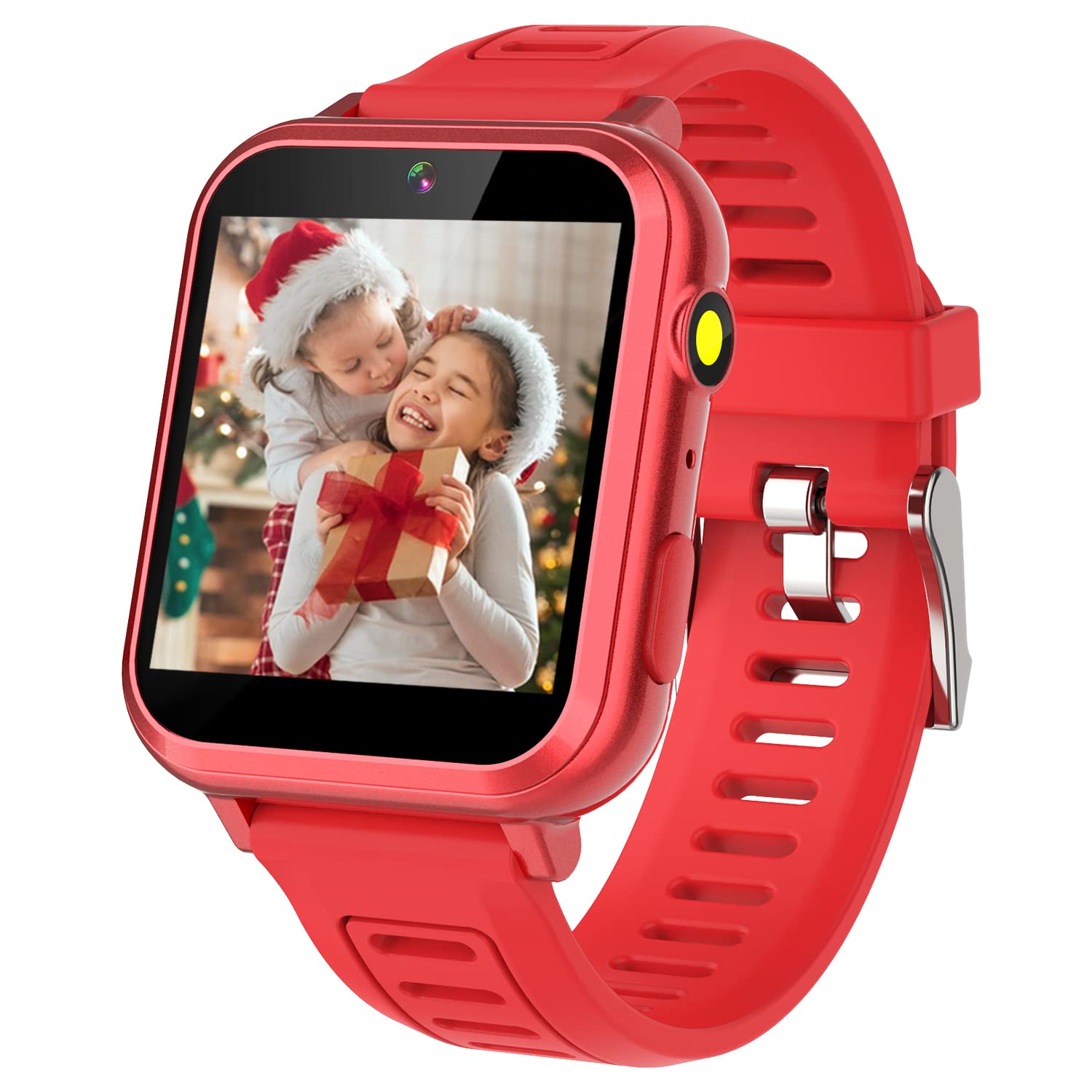 Wiszodet Smart Watch For Kids   Kids Smart Watch Girls Boys Gifts For 4 12 Years Old With 24 Games Camera Video Music Player Fla
