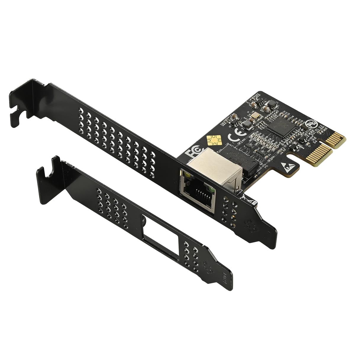 Io Crest 5.0Gb Pcie Network Card   Pcie To 5.0 Gigabit Ethernet Network Card, Supports Windows 11/10/8.1/8/7, Win Server 2022/20