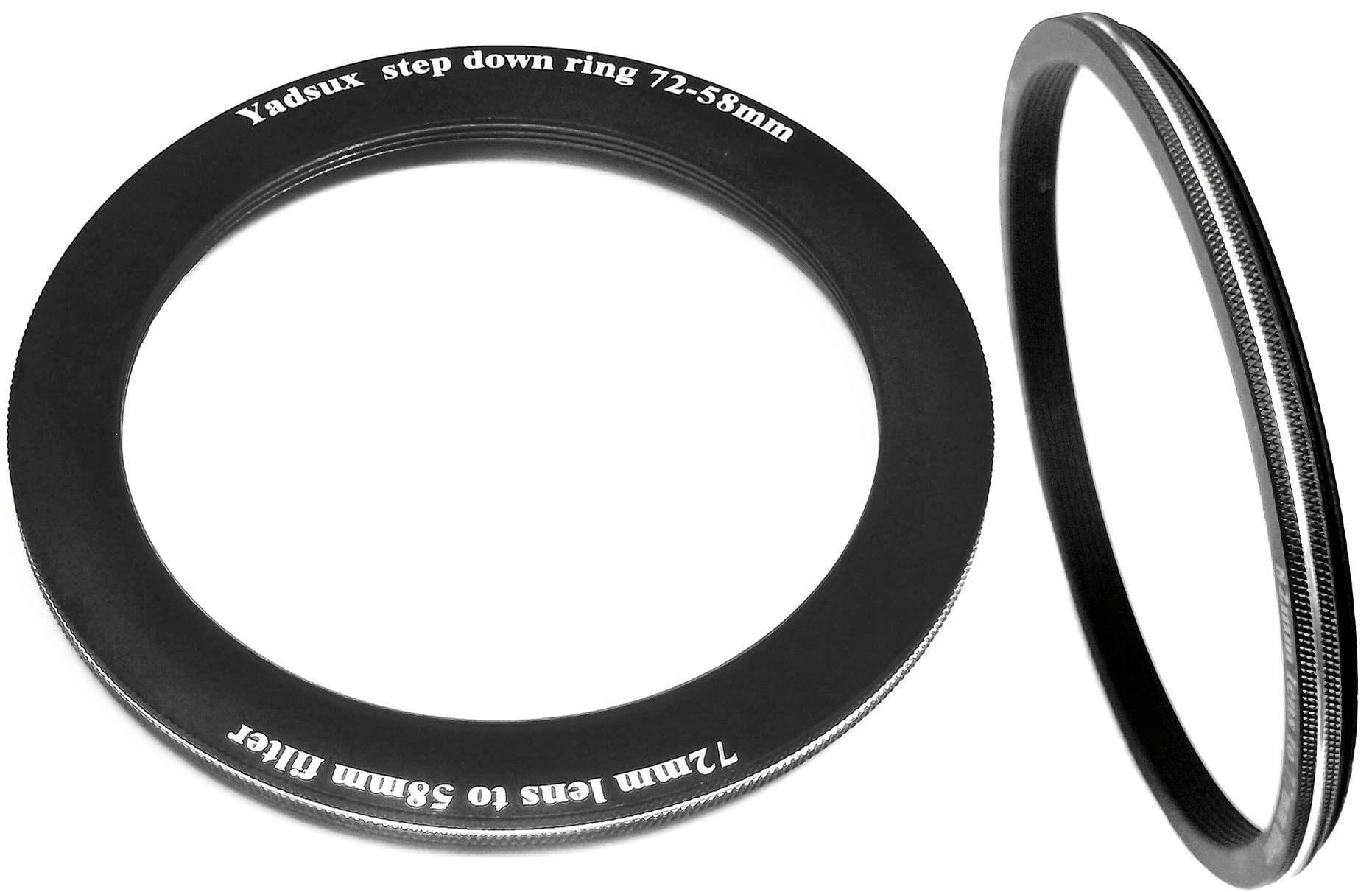 72Mm To 58Mm Step Down Ring Filter Adapter,72 Size Models