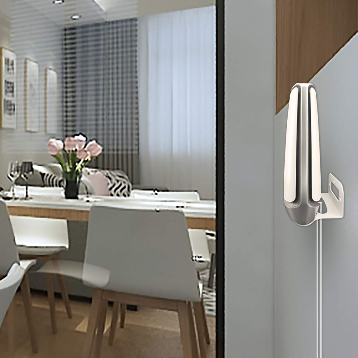 Orbi Wifi 6 Wall Mount, Sturdy Metal Made Stand Holder Bracket Compatible With Orbi Mesh Wifi 6 System Rbk852 Rbk853 Rbs750 Rbk7