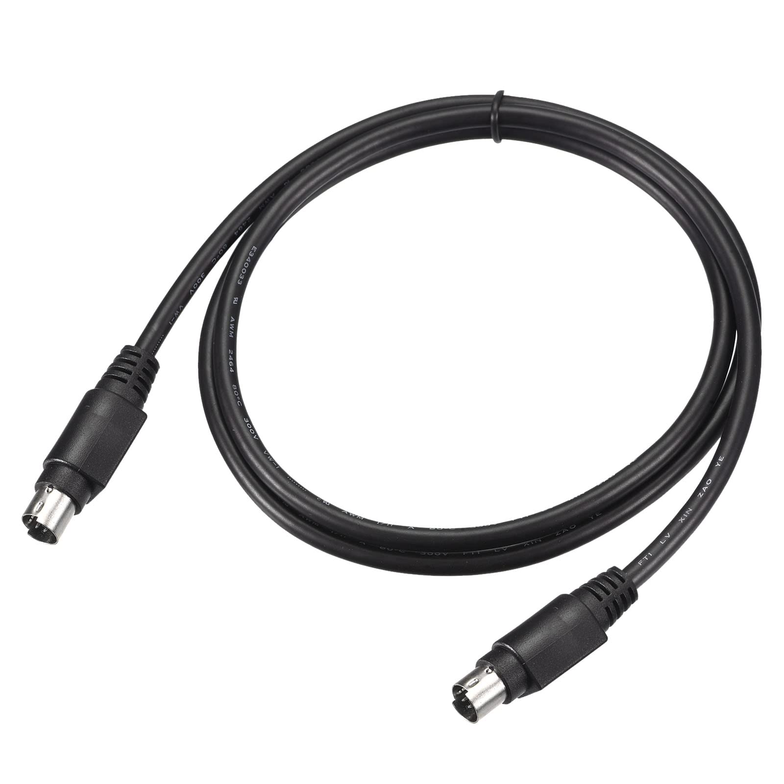 Meccanixity Ps/2 Mouse And Keyboard Extension Cable 6 Pin 3.28 Feet Male To Male For Pc