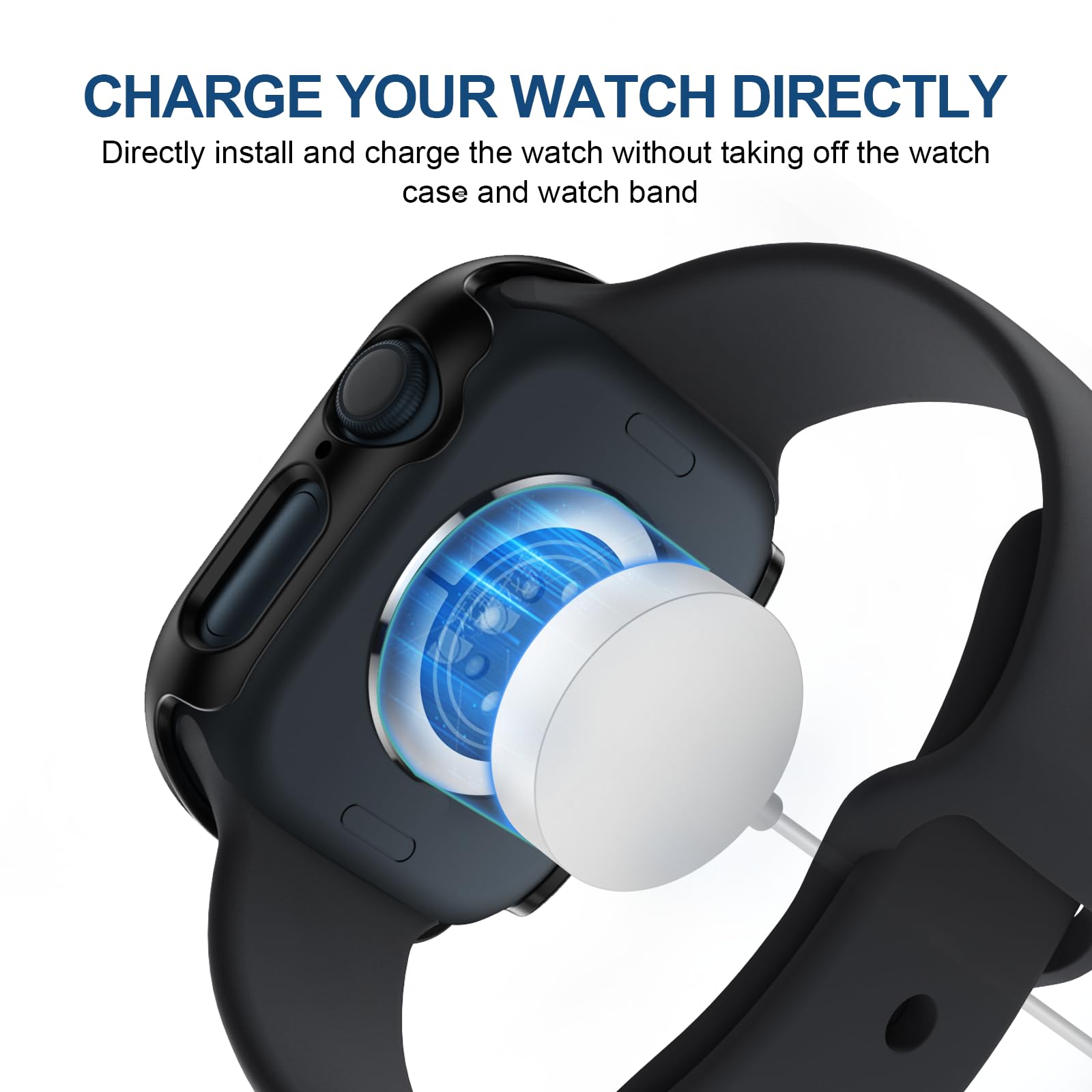 Haojavo 14 Pack For Apple Watch Series 10 Screen Protector Case 46Mm(2024), Pc Hard Cover With Tempered Glass Film Ultra Thin Sl