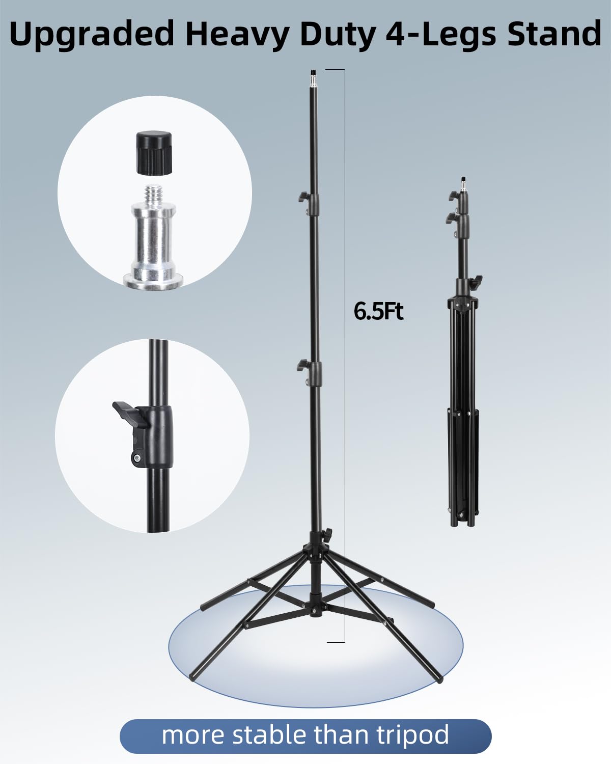 Skytex Softbox Lighting Kit(3Pack), 20X28In Soft Box|28In Octa Softbox|85W 2700 6400K E27 Led Bulb Continuous Photography Lighti