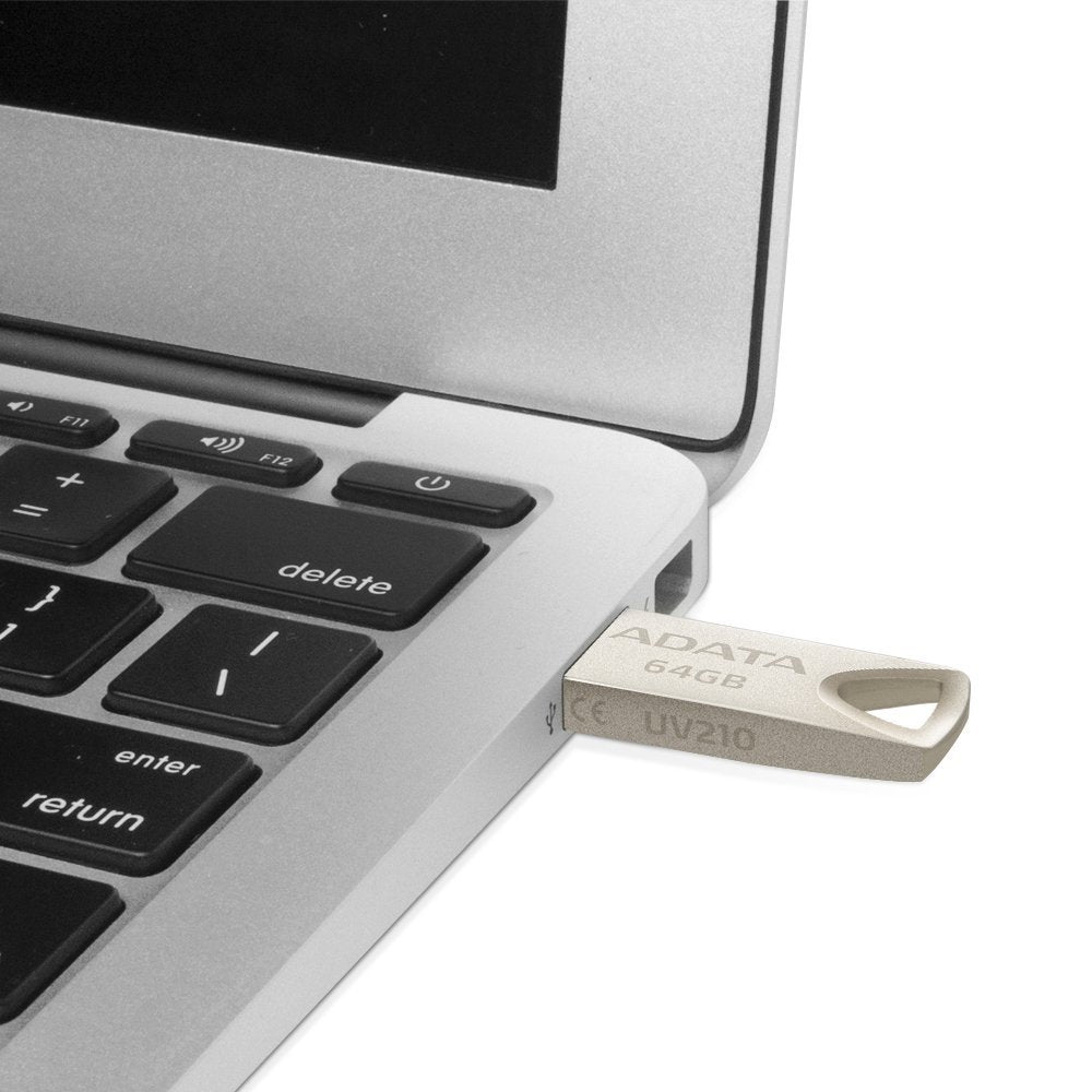 Adata Auv210-64G-Rgd Usb Memory Stick Gold Beige