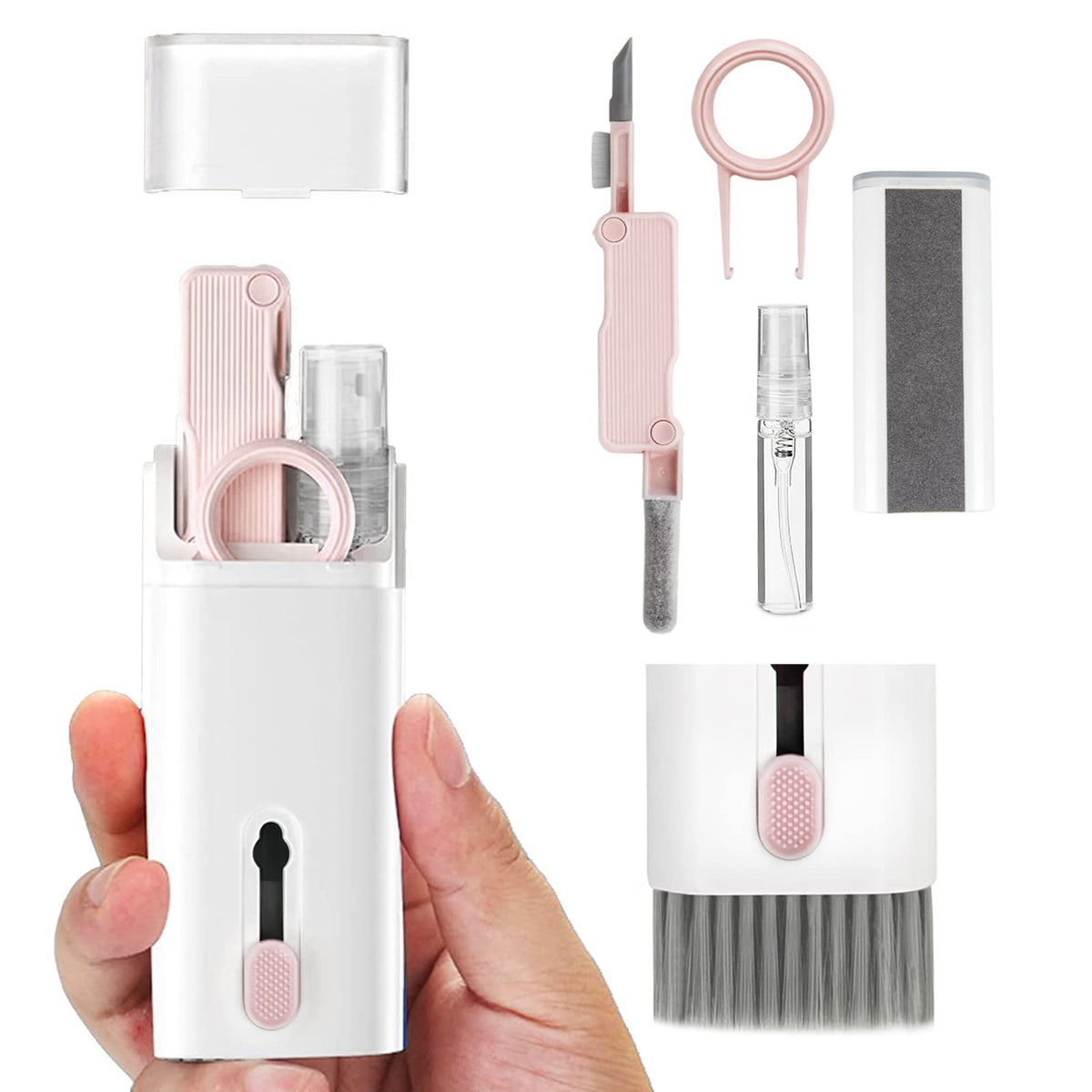Anngrowy Cleaner Kit For Airpod Bluetooth Earphones Earbud Airpods 2 Pro 2023 Keyboard Cleaner Brush Electronic Cleaning Kit For