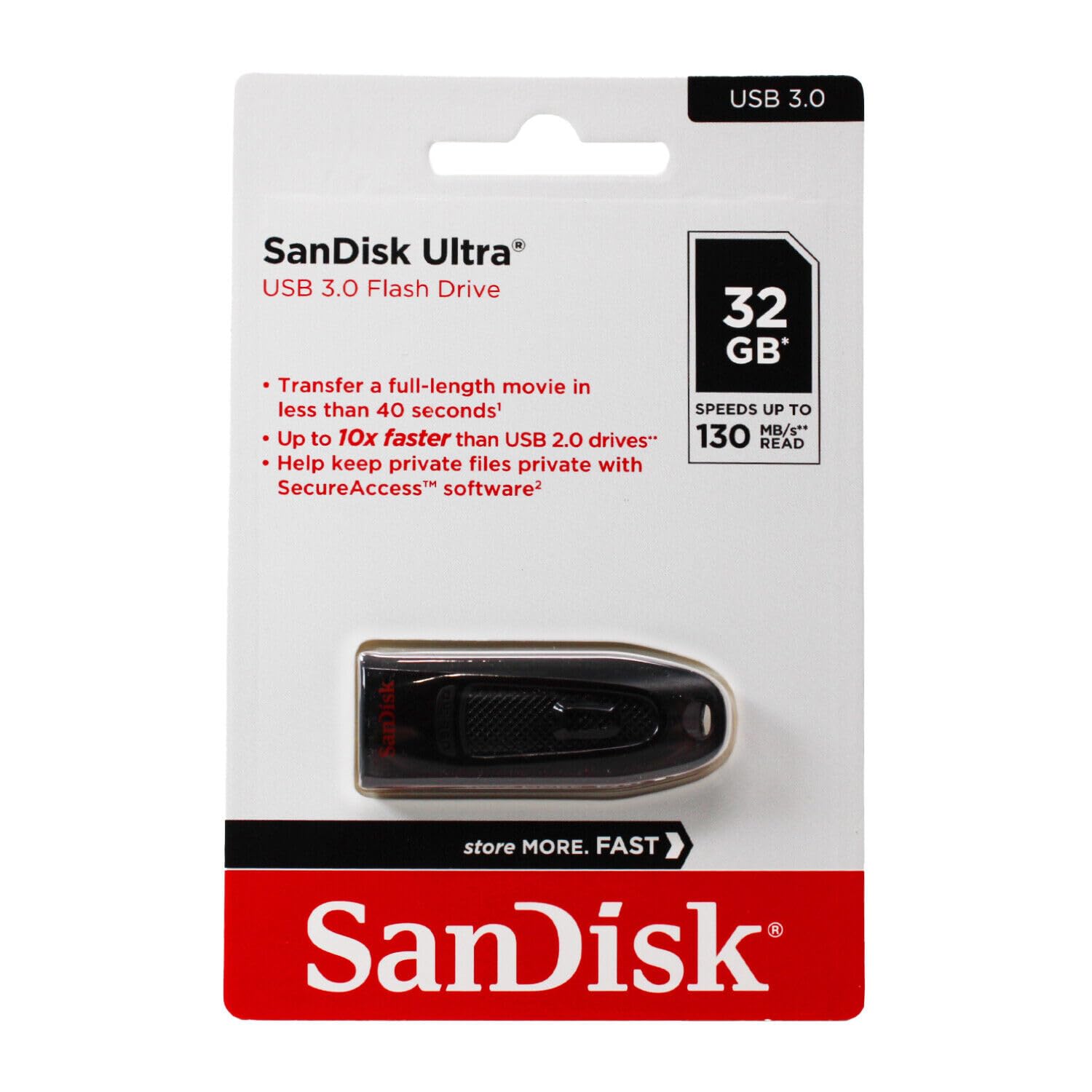 Sandisk 32Gb Ultra Usb 3.0 Flash Drive   Sdcz48 032G Uam46