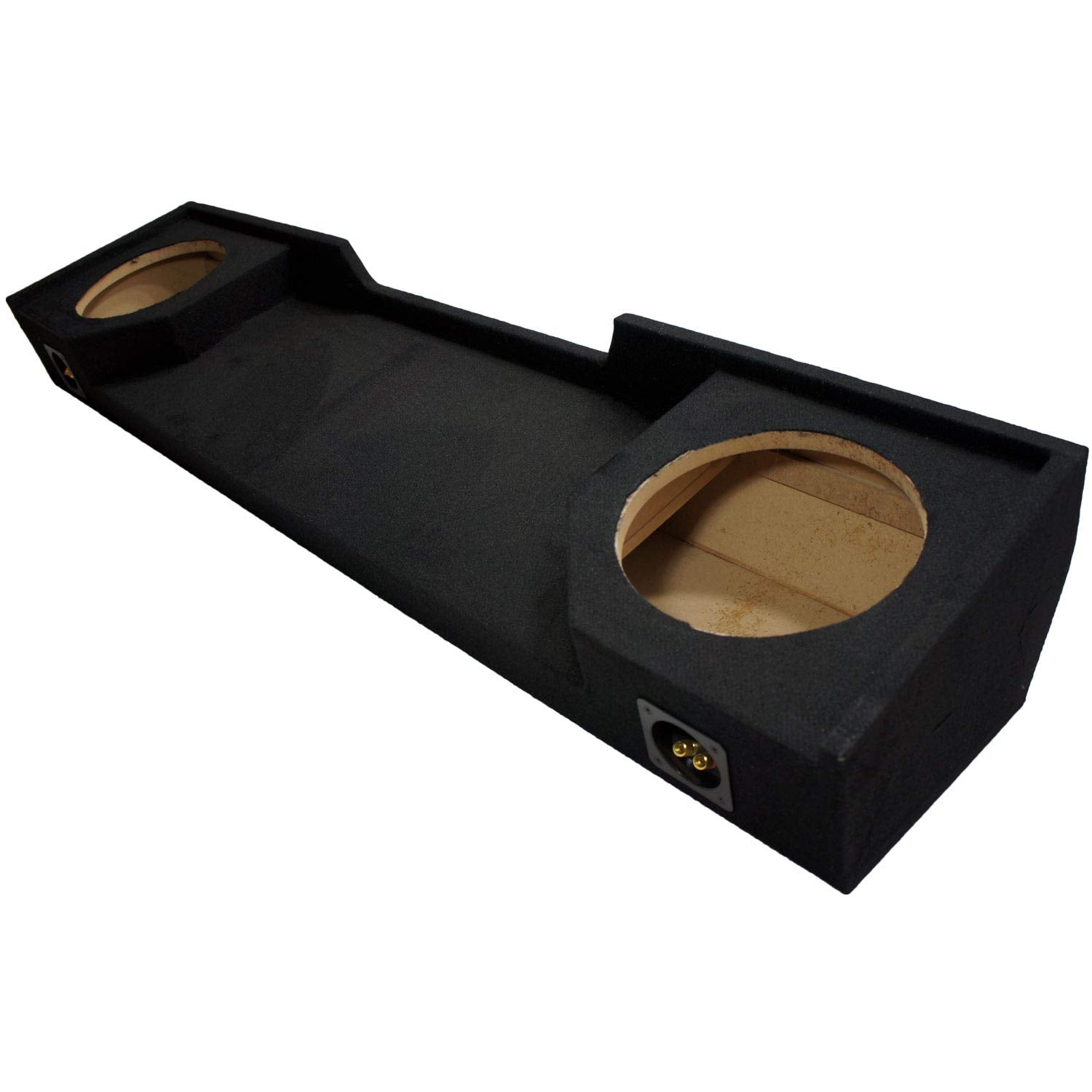 American Sound Connection Compatible With Chevy C/K Silverado Or Gmc Sierra Full Size Extended Cab Truck 1988 1998 Dual 10'' Sub