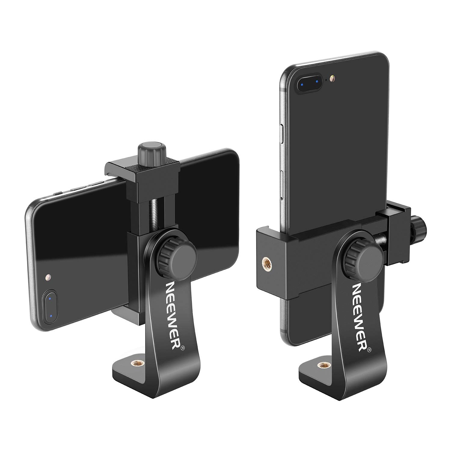 Neewer Smartphone Holder Phone Tripod Mount Compatible With Iphone 16 15 Pro Max Plus 14 13 12 Mini Samsung Galaxy S24 S23 Ultra