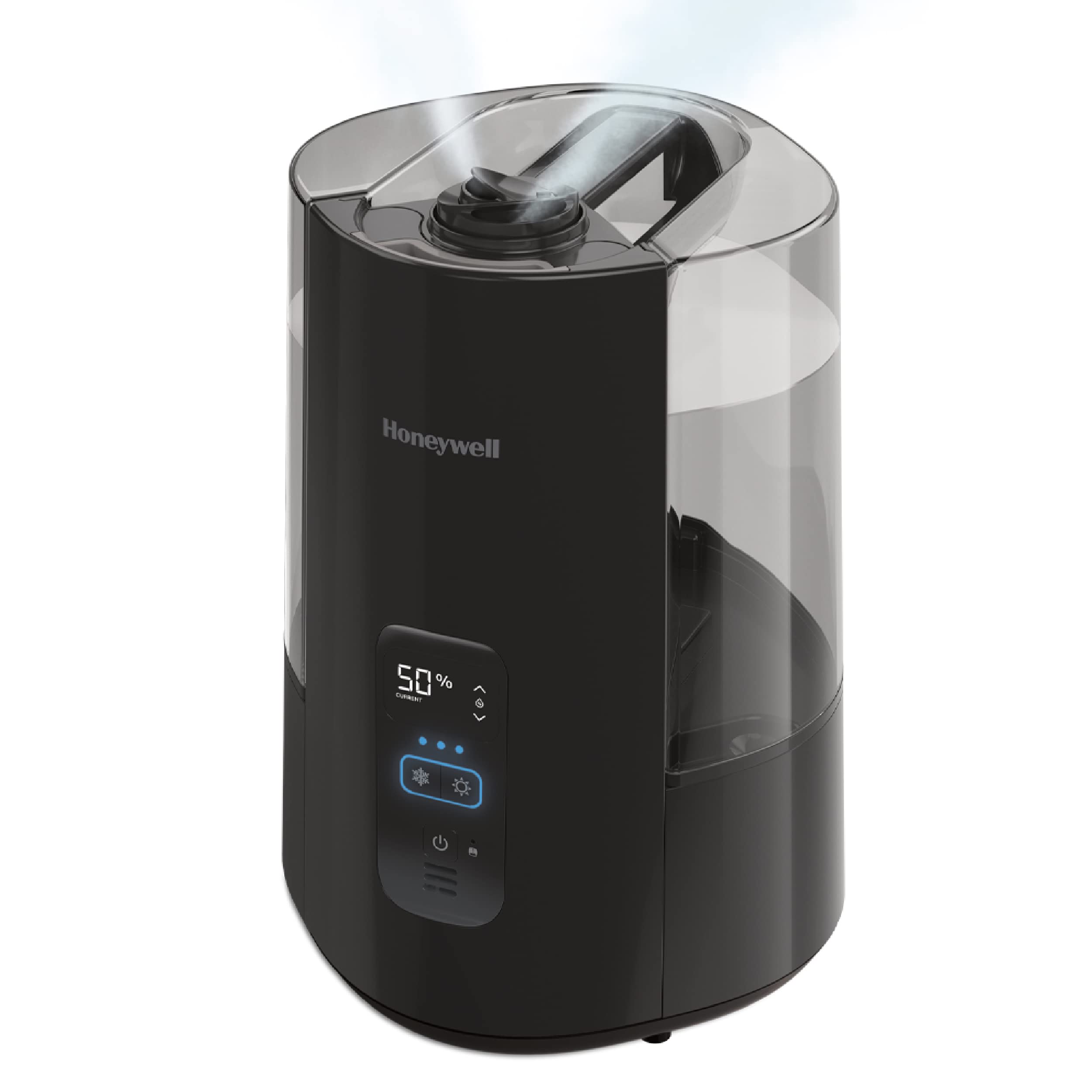 Honeywell Dual Comfort Cool + Warm Mist Humidifier with Fusion Mist Technology - Warm and Cool Mist Humidifier for Large Rooms