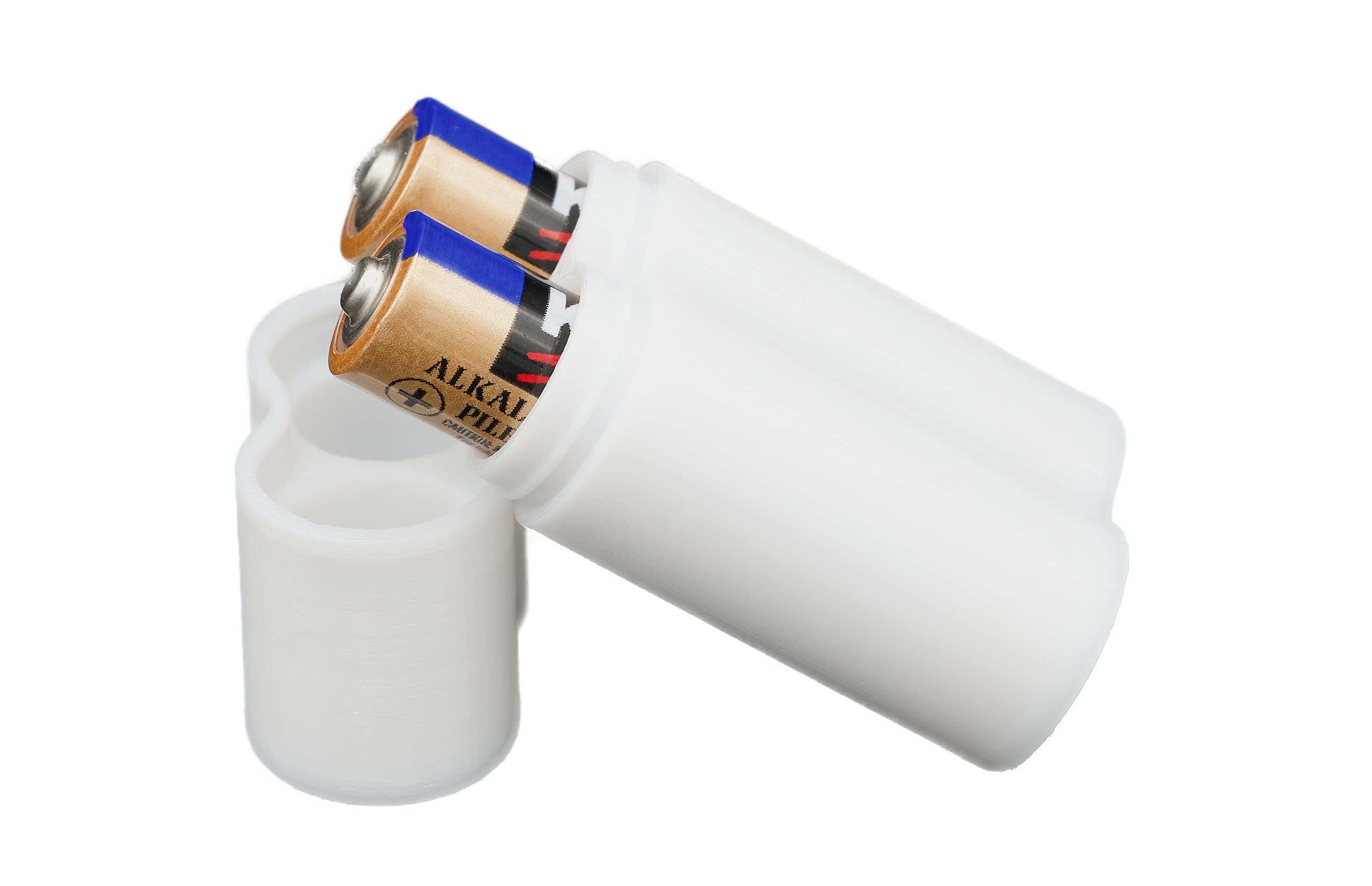 Protect Your Power   Slimline Aaa Battery Case, Soft Durable Material   Pack Of 2 (Holds 2 Batteries)