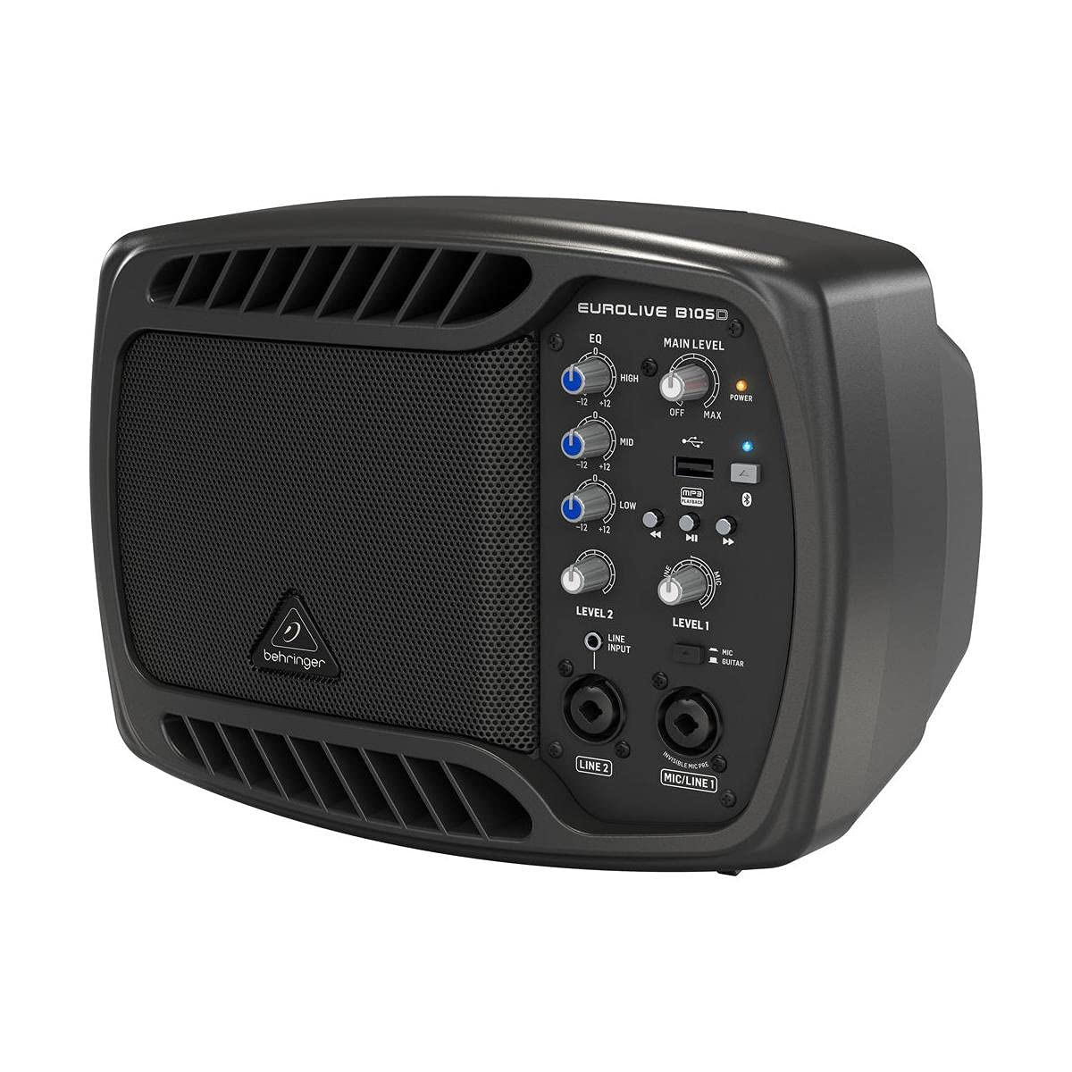 Behringer B105D 50W 5 Inch Powered Monitor Speaker