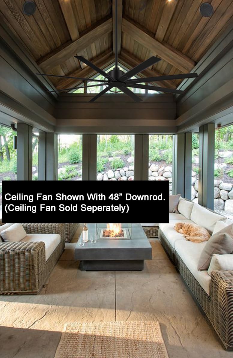 Minka Aire 48 Inch Ceiling Fan Downrod   Coal   Dr548 Cl