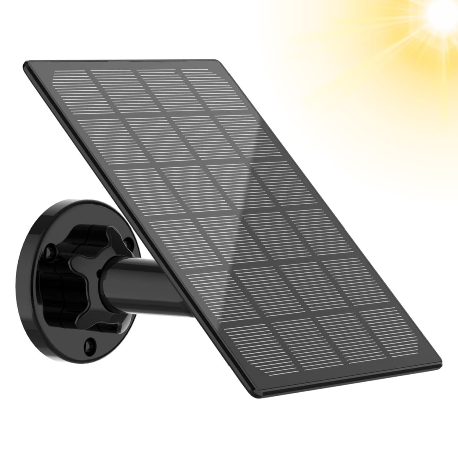 Startvision Solar Panel For Rechargeable Battery Outdoor Camera,Waterproof Solar Panel With 9.8Ft Usb Cable, Continuously Power 