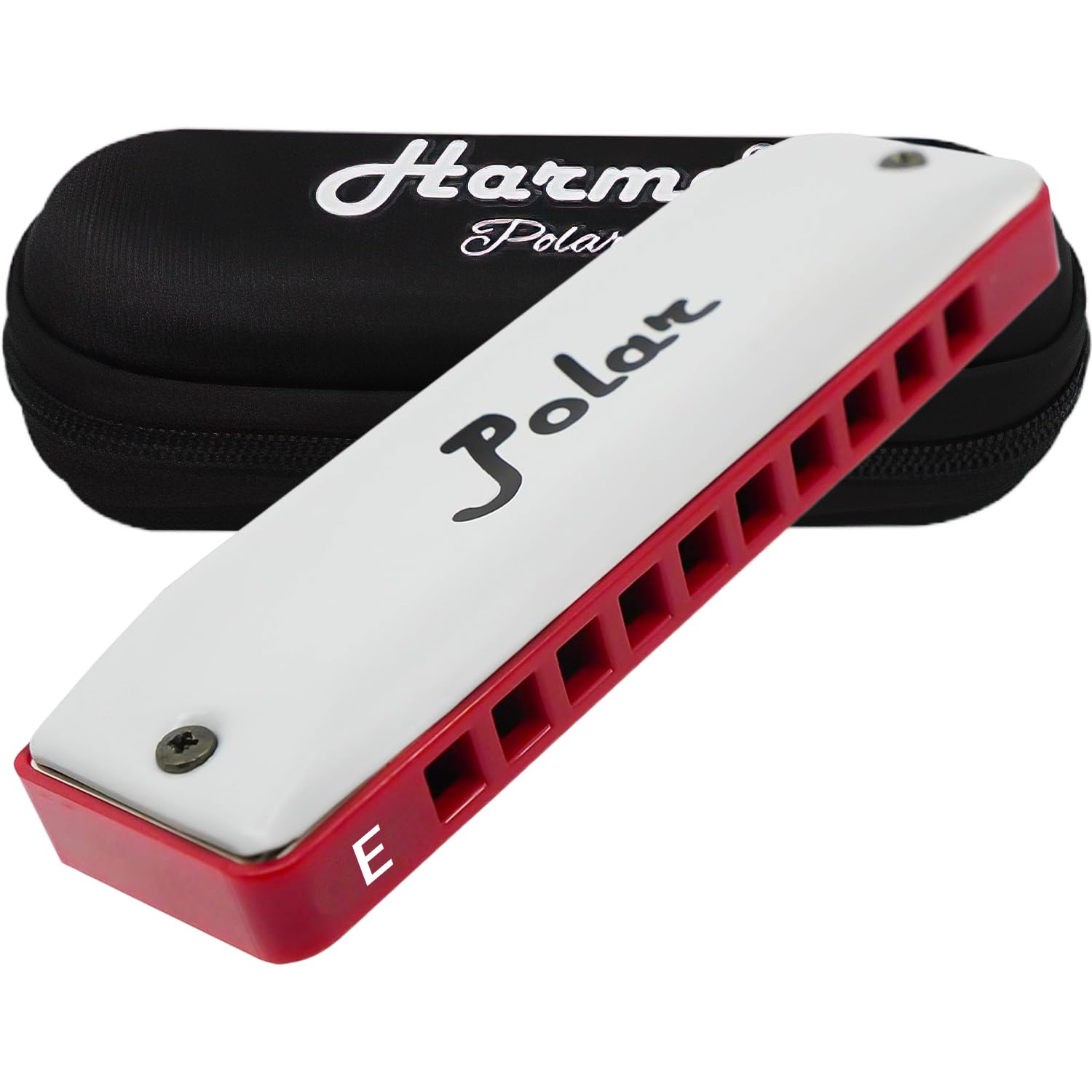 Harmo Polar Natural Minor Harmonica Key Of E   Specialized For Natural Minor Blues, Jazz, Rock, Folk, & Pop, Mouth Organ With Ca