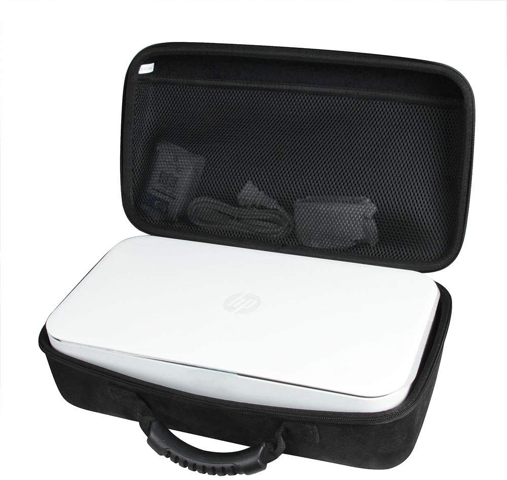 Anleo Hard Travel Case For Hp Officejet 250/Hp Tango/Hp Tango Terra Smart Home Printer 2Ry54A / 3Dp64A (Black)