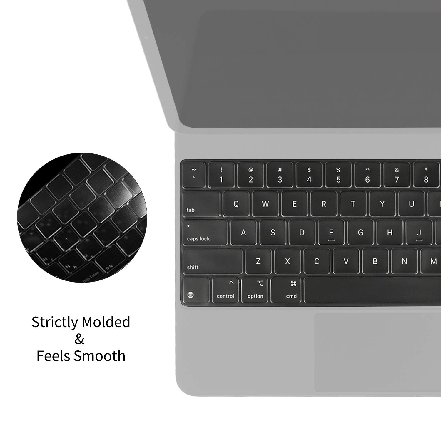 Keyboard Cover Compatible With Apple Ipad Air 13 Inch (M2) Magic Keyboard & Ipad Pro 12.9 Inch Magic Keyboard (Ipad Pro 12.9 6Th