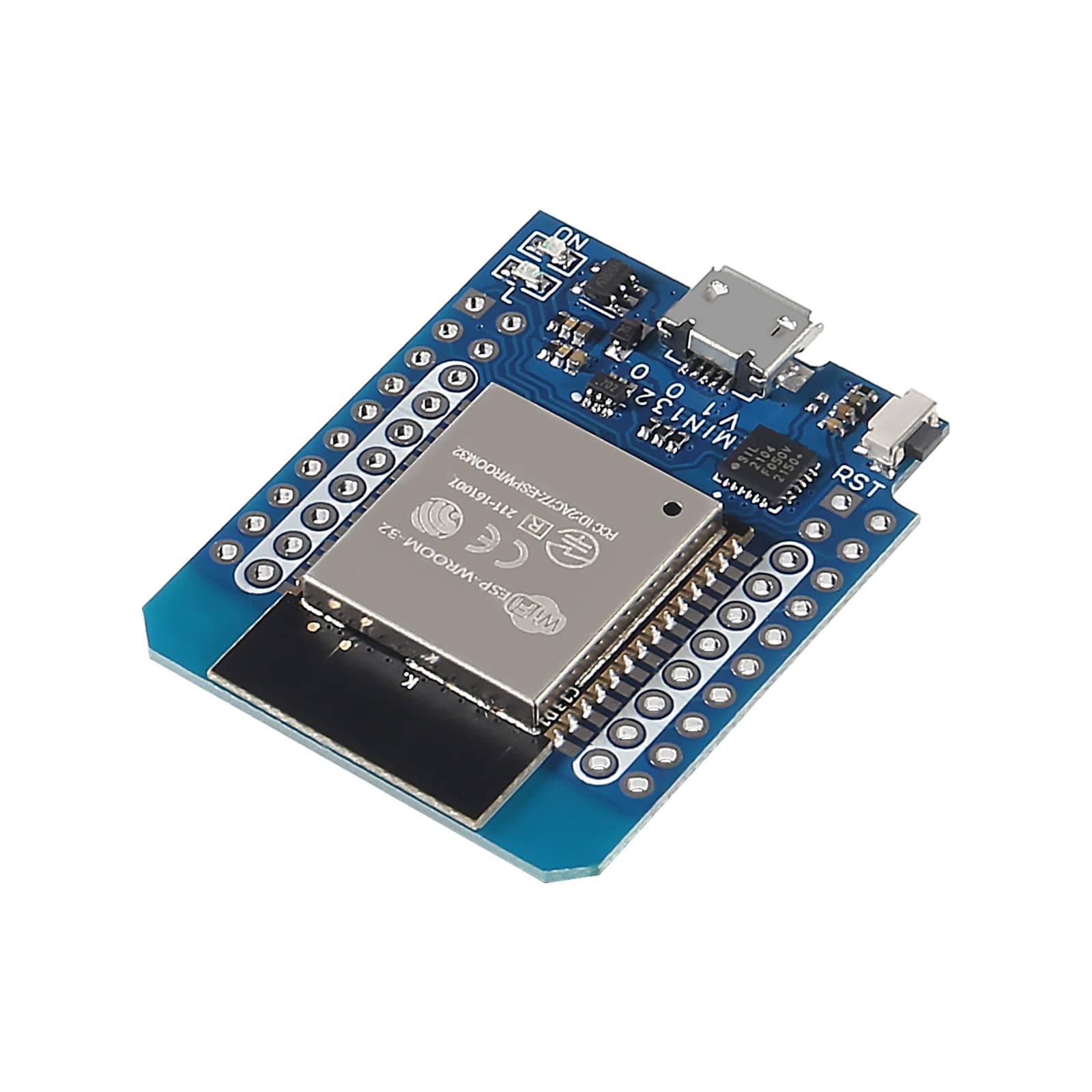 Qccan 3Pcs For Esp32 D1 Mini Nodemcu Esp 32 Wlan Wifi Bluetooth Development Board Base On Esp8266 Compatible With Wemos D1 Mini