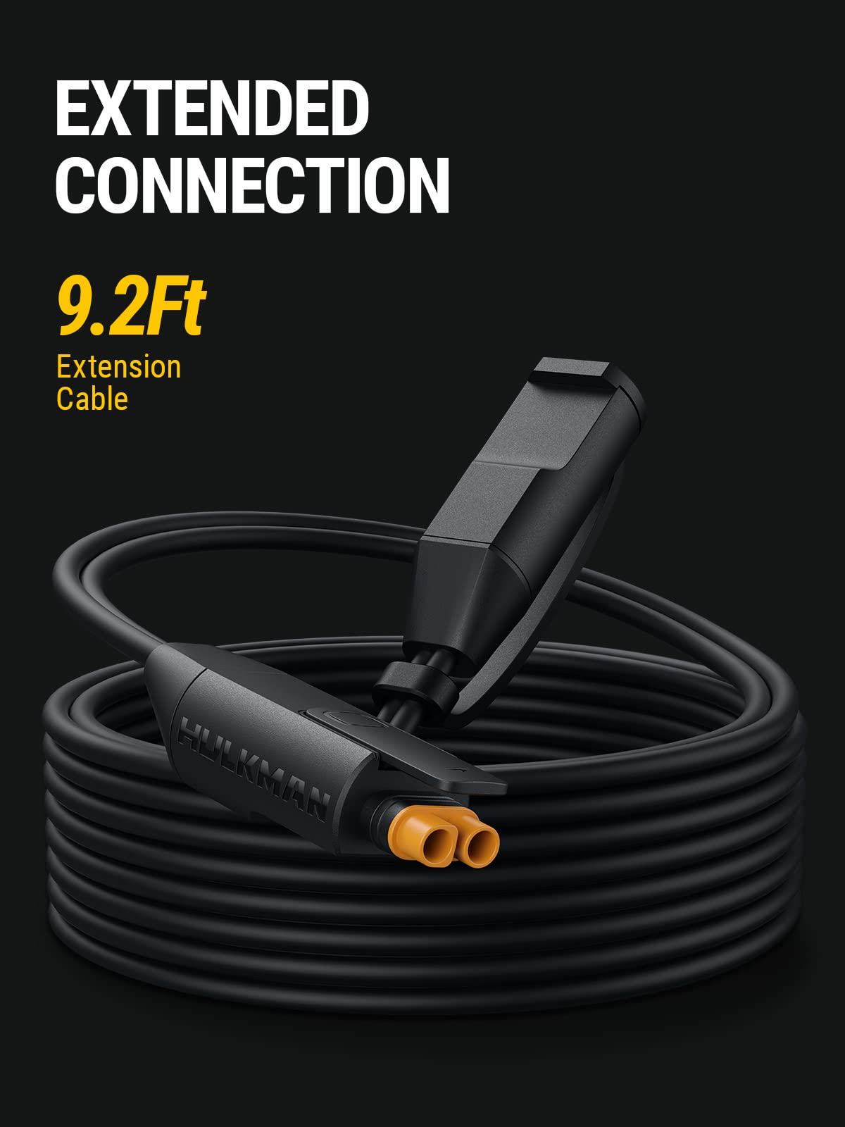 Hulkman Sigmae01 9.2 Feet (2.8 Meters) Extension Cable For Sigma 1/ Sigma 5 Battery Charger
