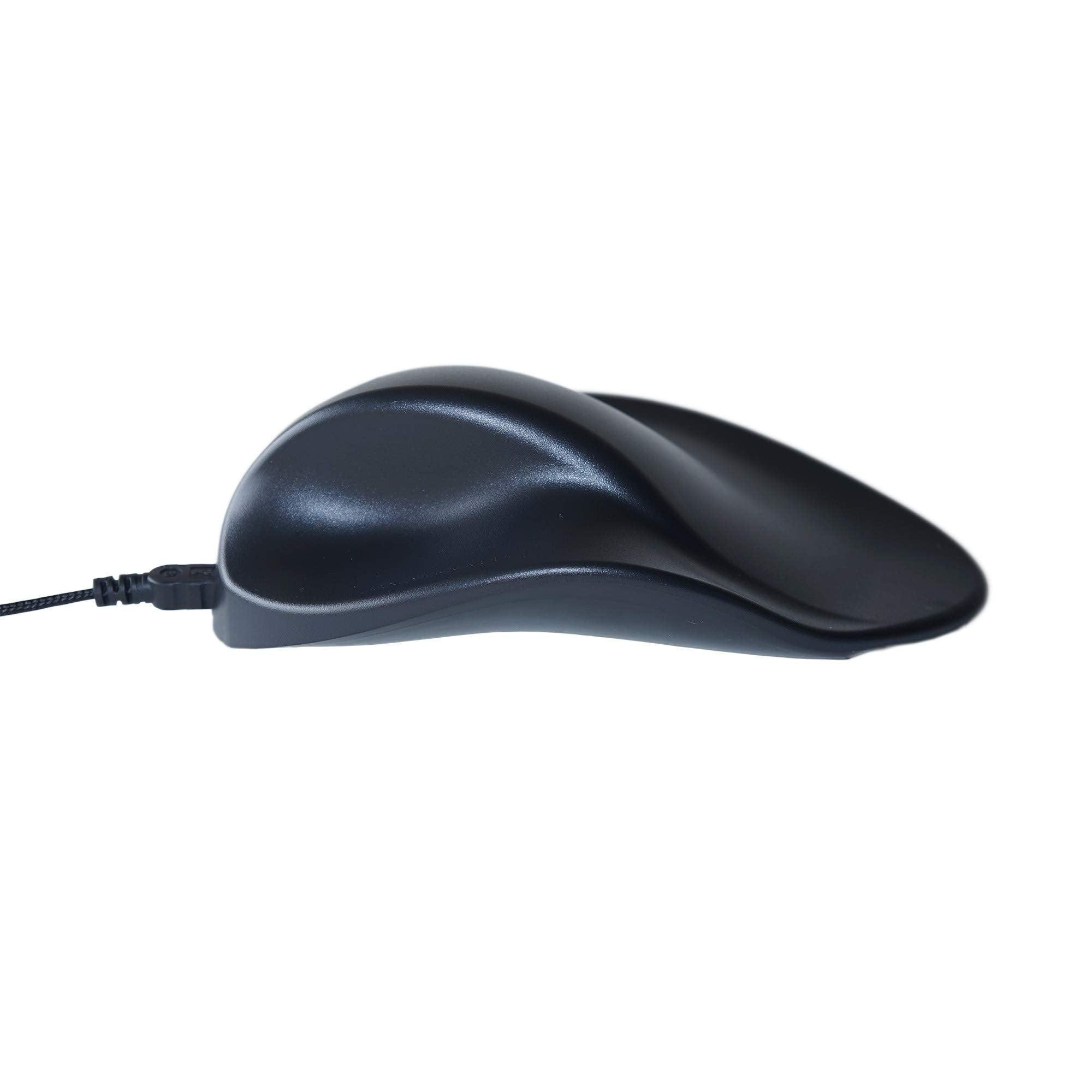 Hippus S2Wb Lc Wired Light Click Handshoe Mouse (Right Hand, Small, Black)