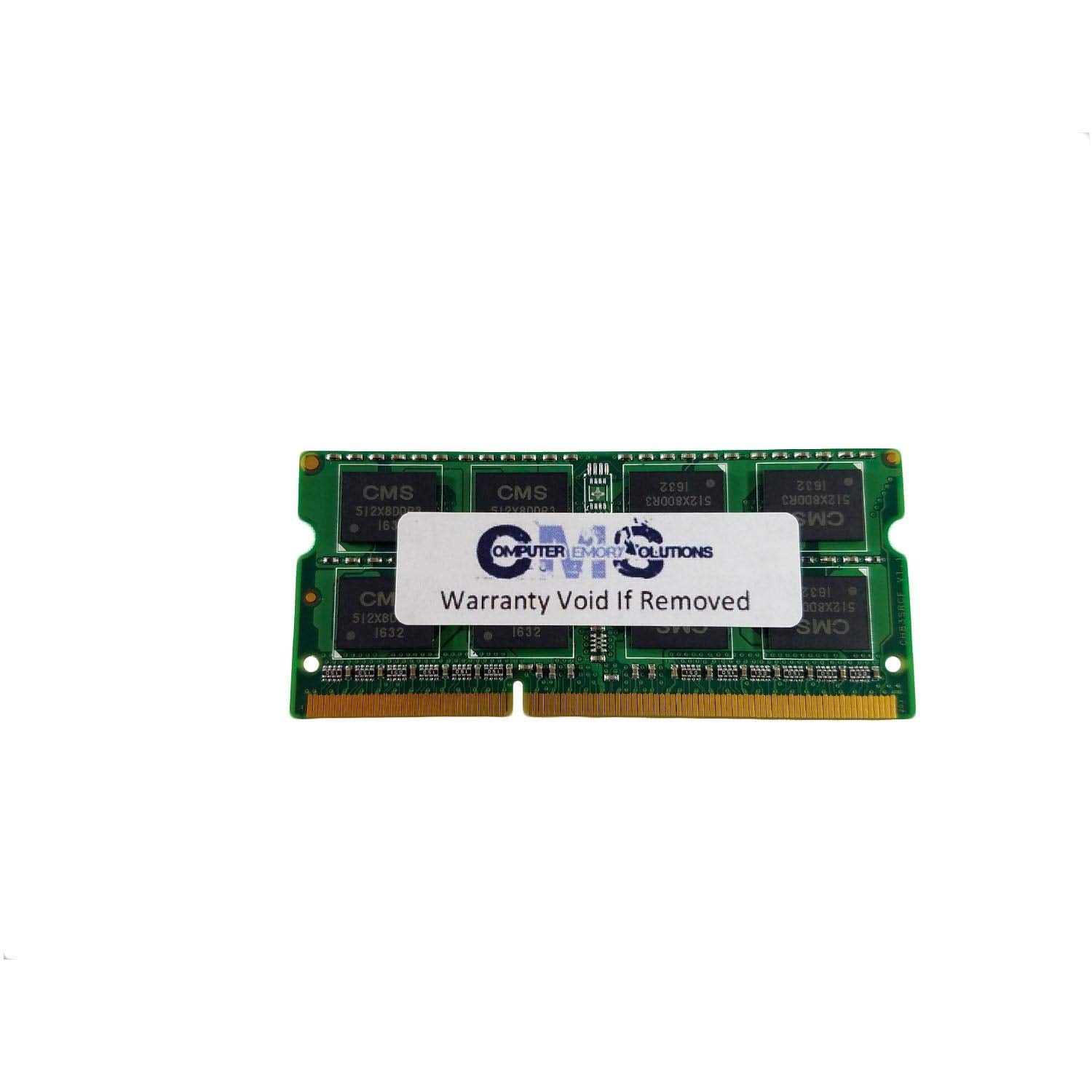 CMS 8GB (1X8GB) DDR3 12800 1600MHz NON ECC SODIMM Memory Ram Upgrade Compatible with Lenovo Ideapad U430 Touch - A8