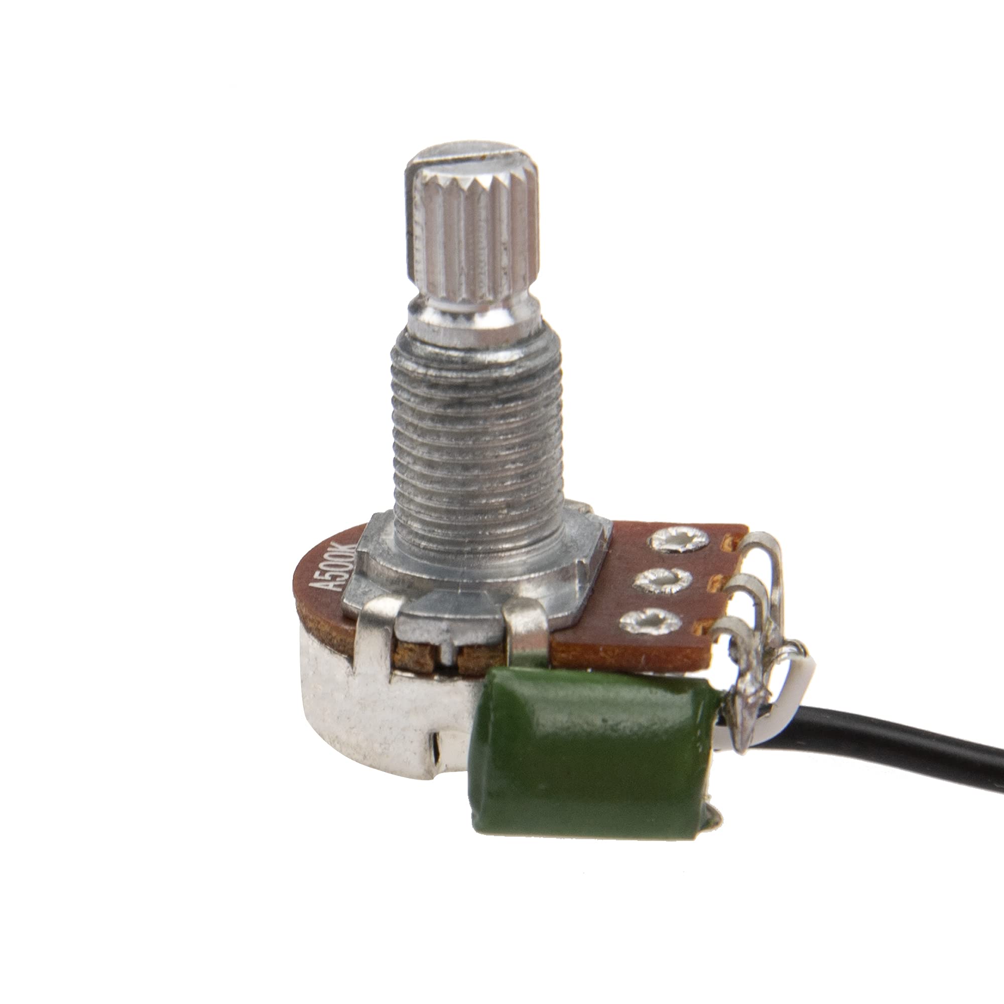 1Pcs Yootones Guitar Wiring Harness Set Prewired 500K Pots 3 Way Toggle Switch Wiring Harness Kit With 6.35 Output Compatible Wi