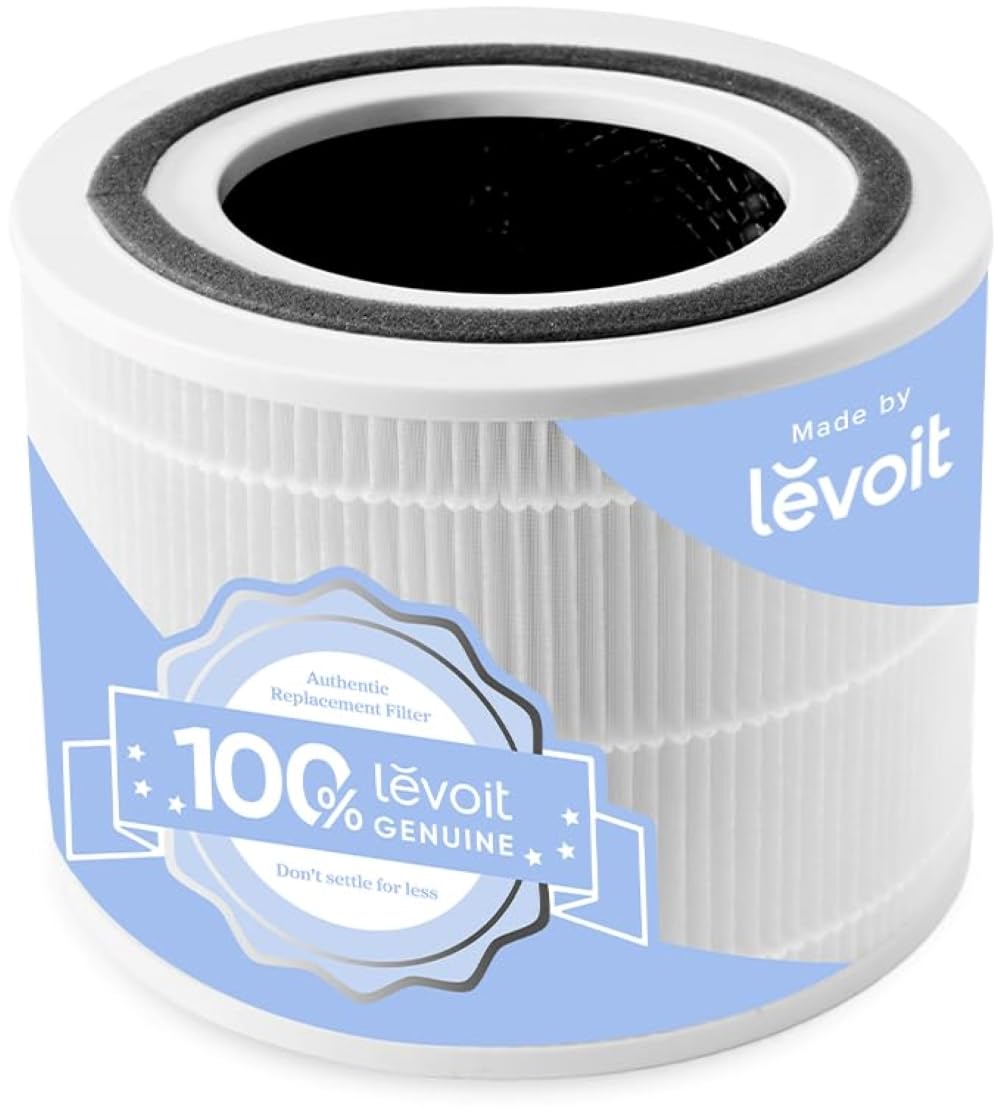 LEVOIT Genuine Core 300-P Replacement Filter, Core 300-RF Air Purifier Core300S Filters, Supports HEPA Sleep Mode, High-Efficien