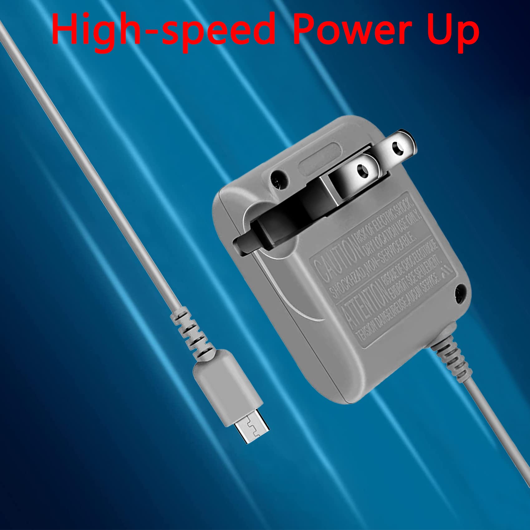 Ds Lite Charger, Dtol Ds Lite Charger Replacement For Nintendo Ds Lite, Ac Adapter Compatible With Ds Charger (100 240V) 2 Pack