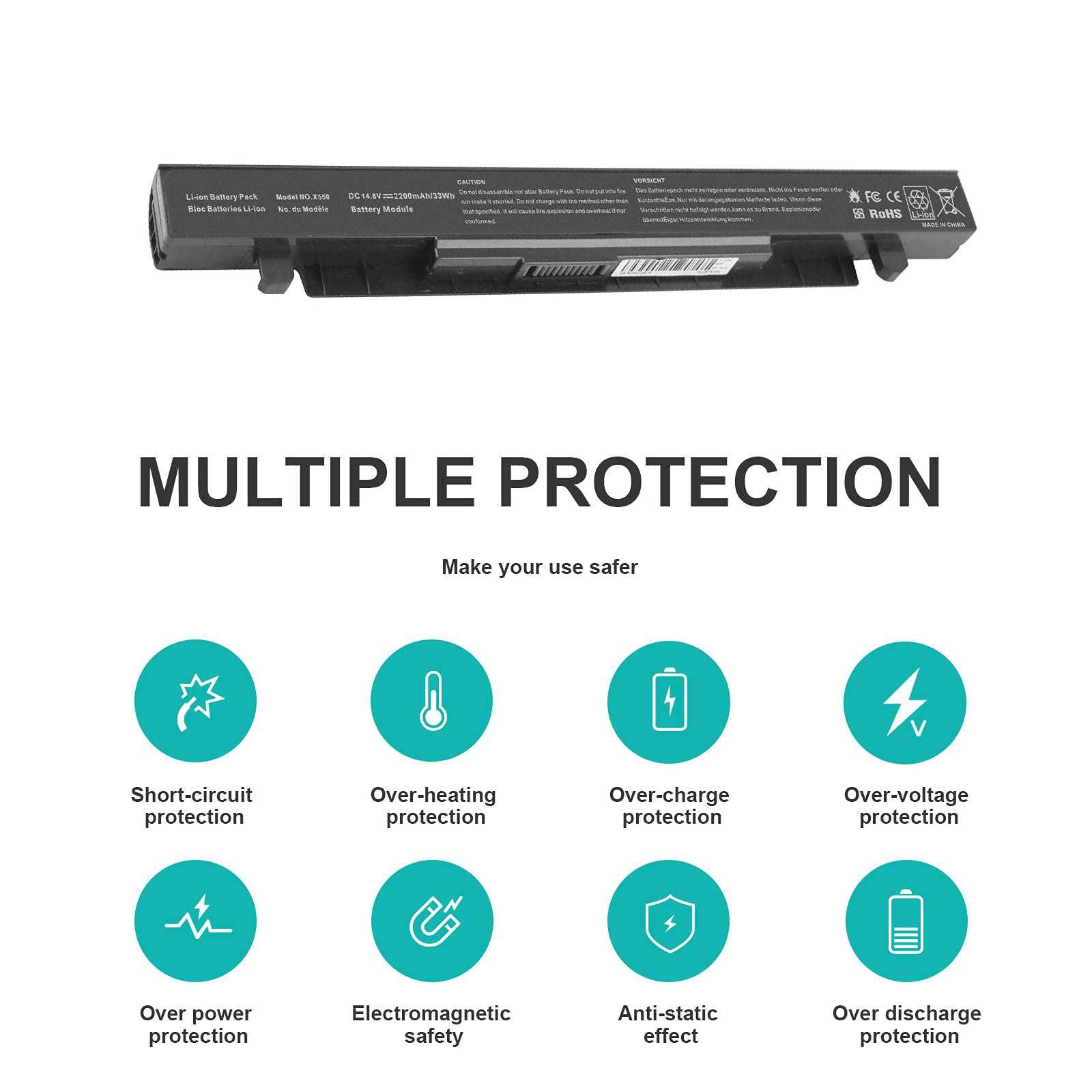 Fancy Buying A41 X550A Laptop Battery For Asus X550 A41 X550 A450 P550 F550 K550 A550 F552 K450 P450 P550 R409 R510 X452 R510 X4