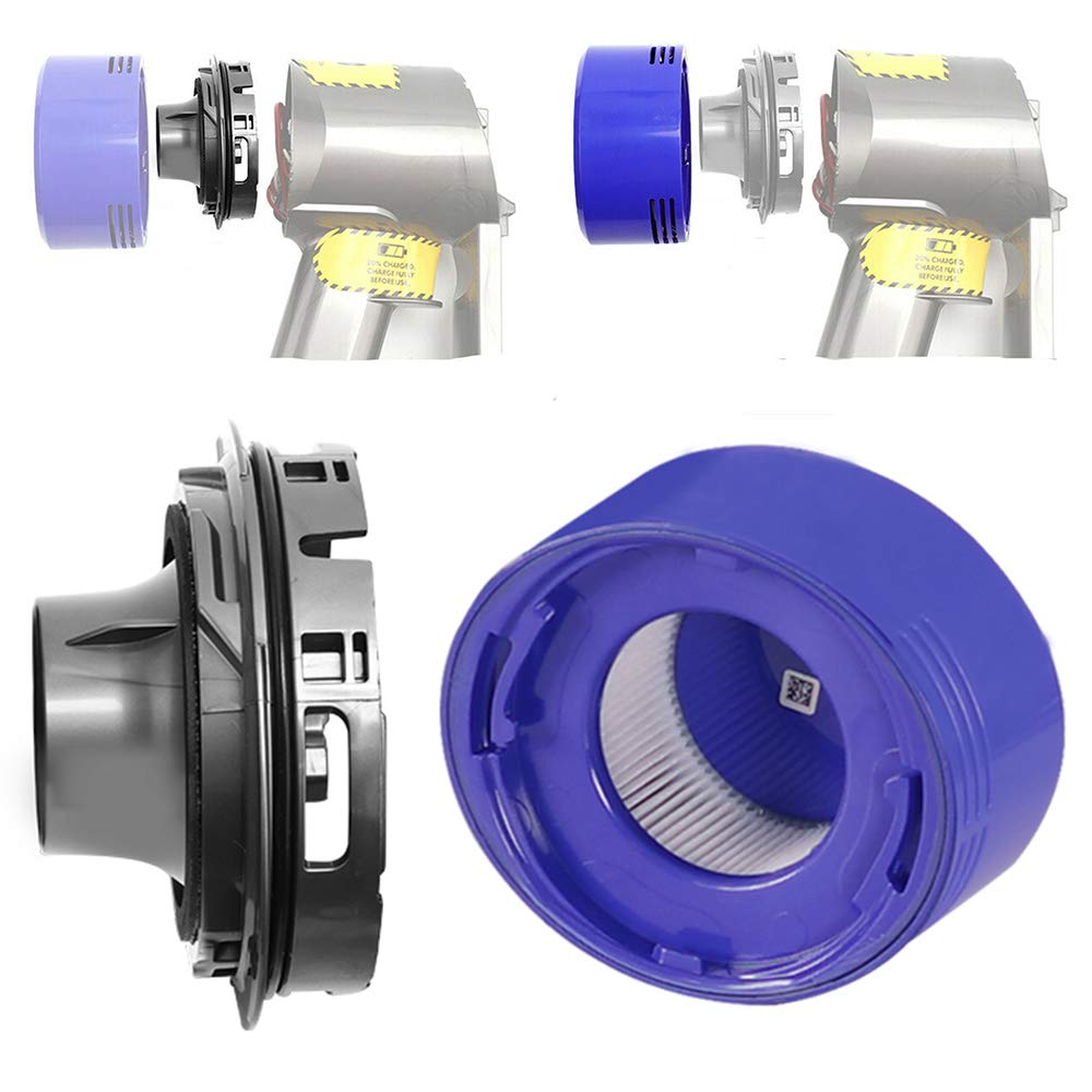 Motor Rear Cover & Rear Filter Kit Replacemnet For Dyson V7 V8 Vacuum Cleaner Accessories