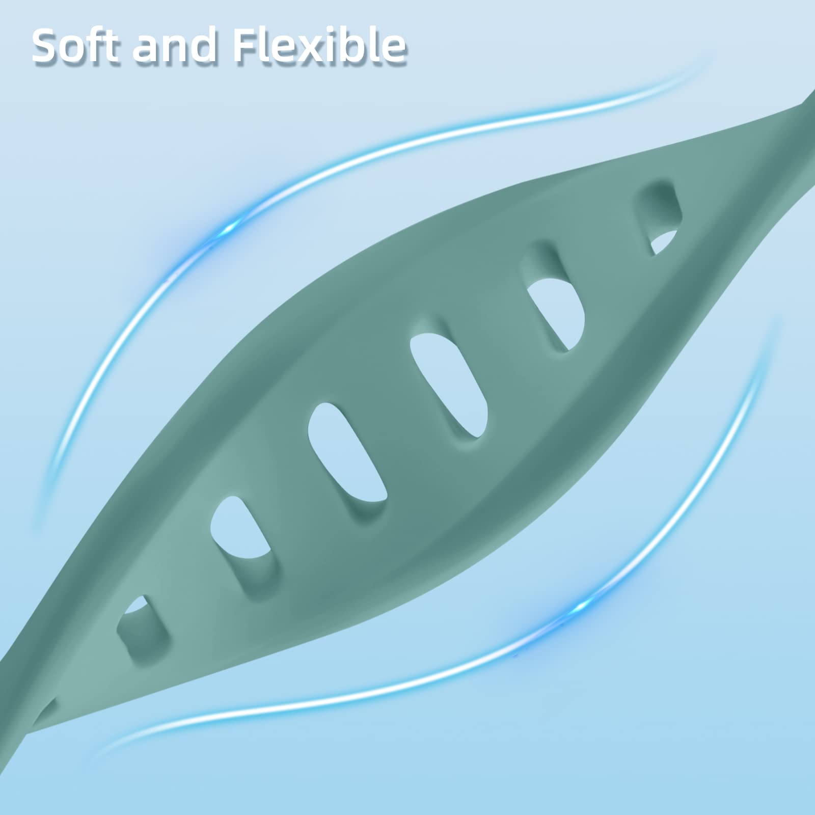 Imivio Compatible With Samsung Galaxy Watch 5 Band/Galaxy Watch 6 Band/Samsung Watch 4 Bands 40Mm 44Mm, 20Mm Soft Slim Replaceme