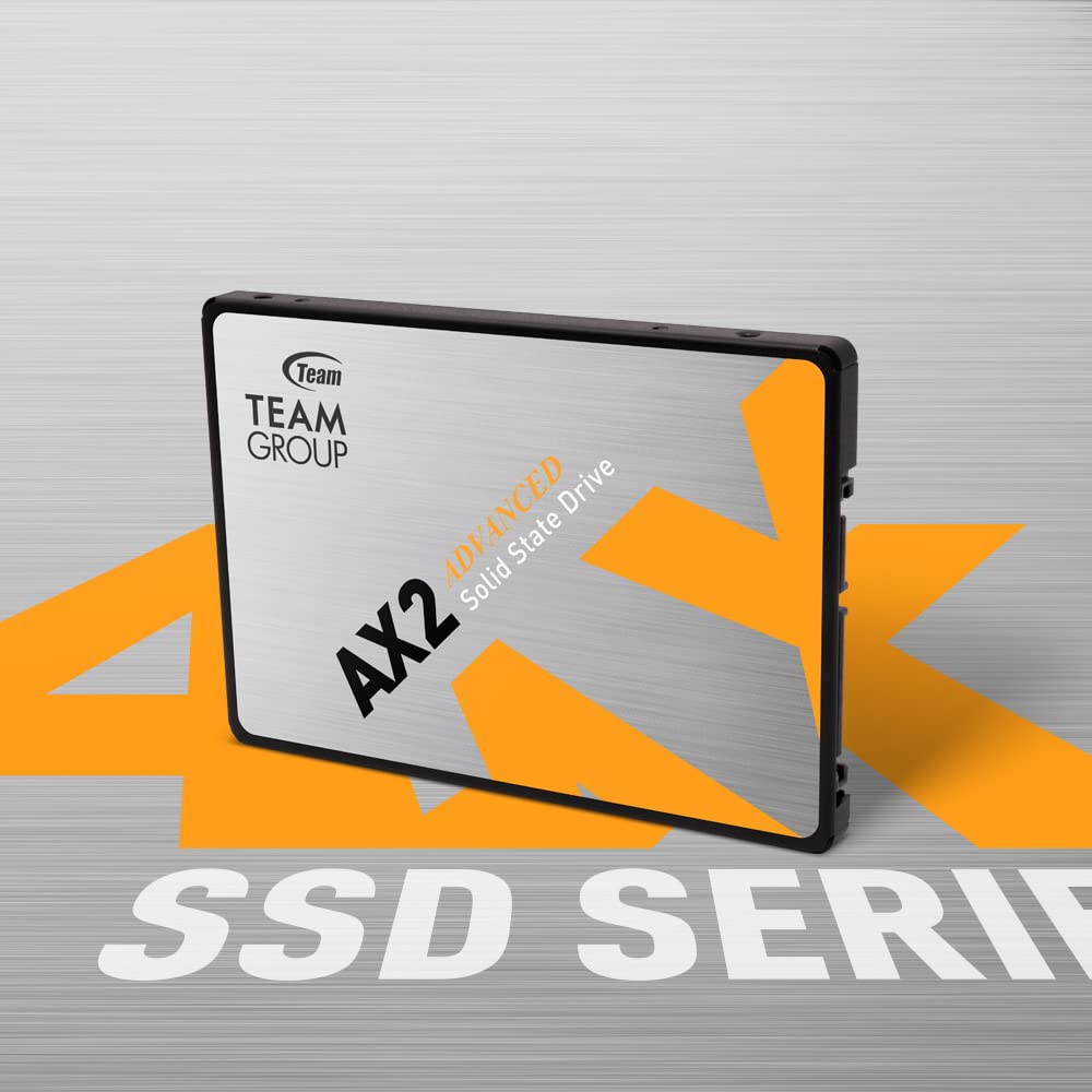 Teamgroup Ax2 2Tb 3D Nand Tlc 2.5 Inch Sata Iii Internal Solid State Drive Ssd (Read Speed Up To 550 Mb/S) Compatible With Lapto