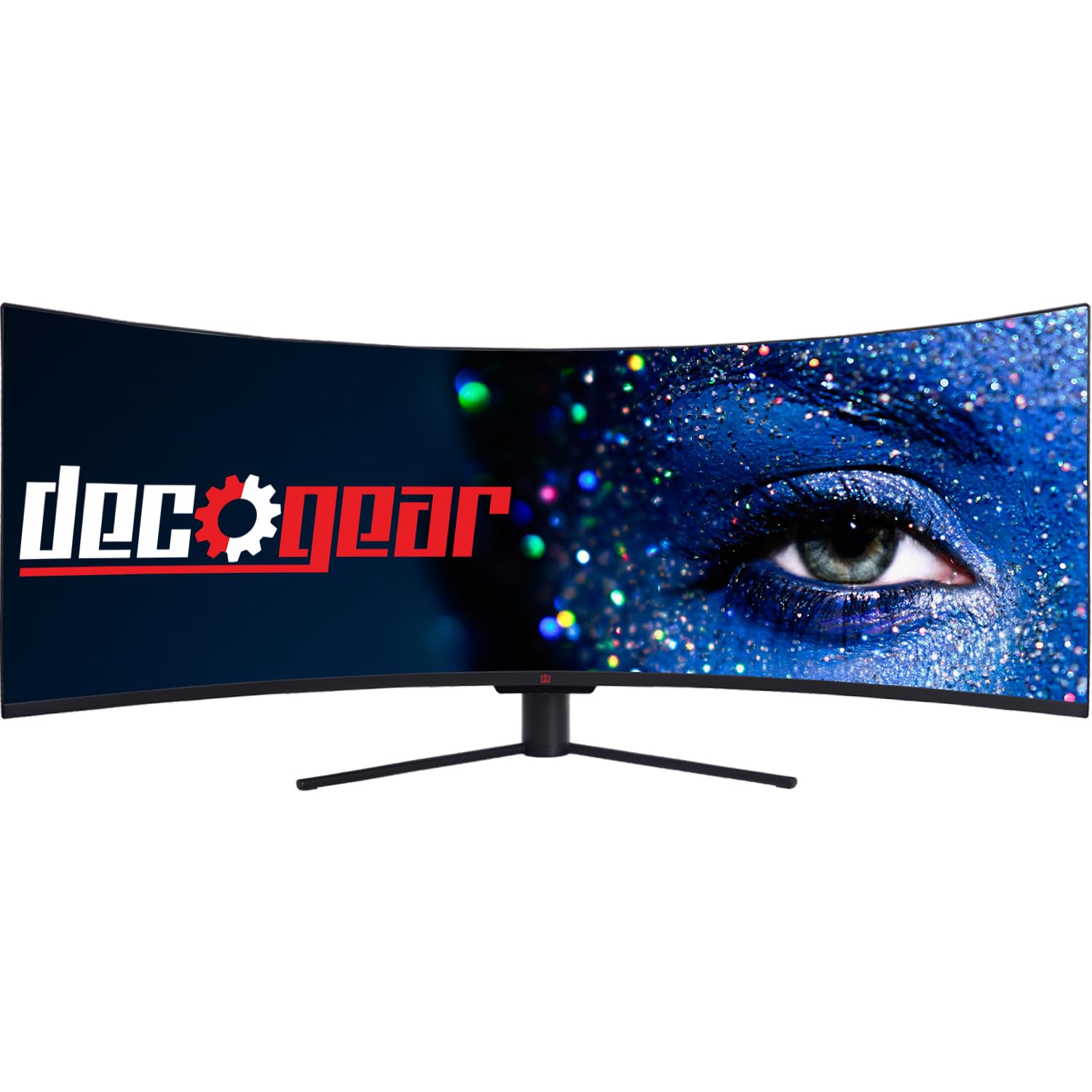 Deco Gear 49'' Curved Ultrawide 5K Gaming Monitor, 32:9, 120 Hz, 101% Ntsc 100% Srgb, Adjustable, Home Office And Entertainment