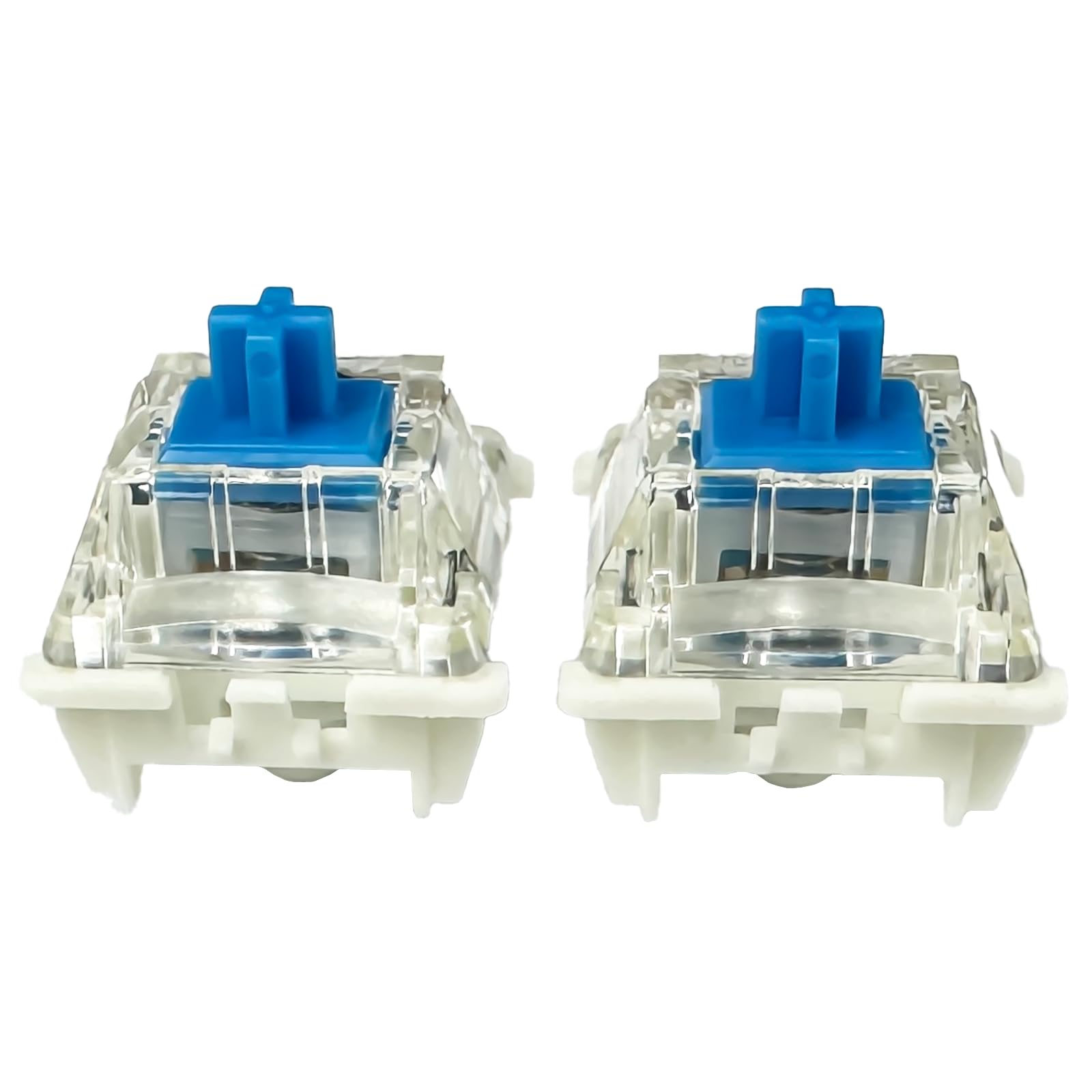 Zjmehty Gateron G Pro 3.0 Blue Switches For Mechanical Keyboard,3 Pin 60Gf Clicky/Pre Lubed/Pin Enhanced Switches(72Pcs,Blue,3 P