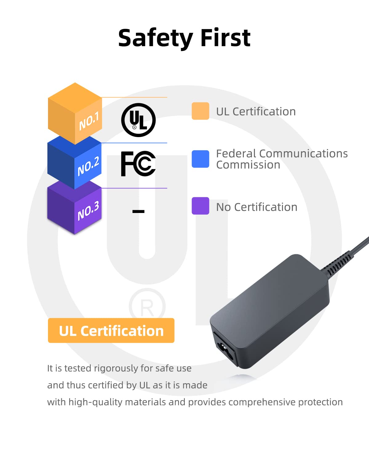 Usb C Fast Chromebook Charger For Hp Chromebook Charger, 45W