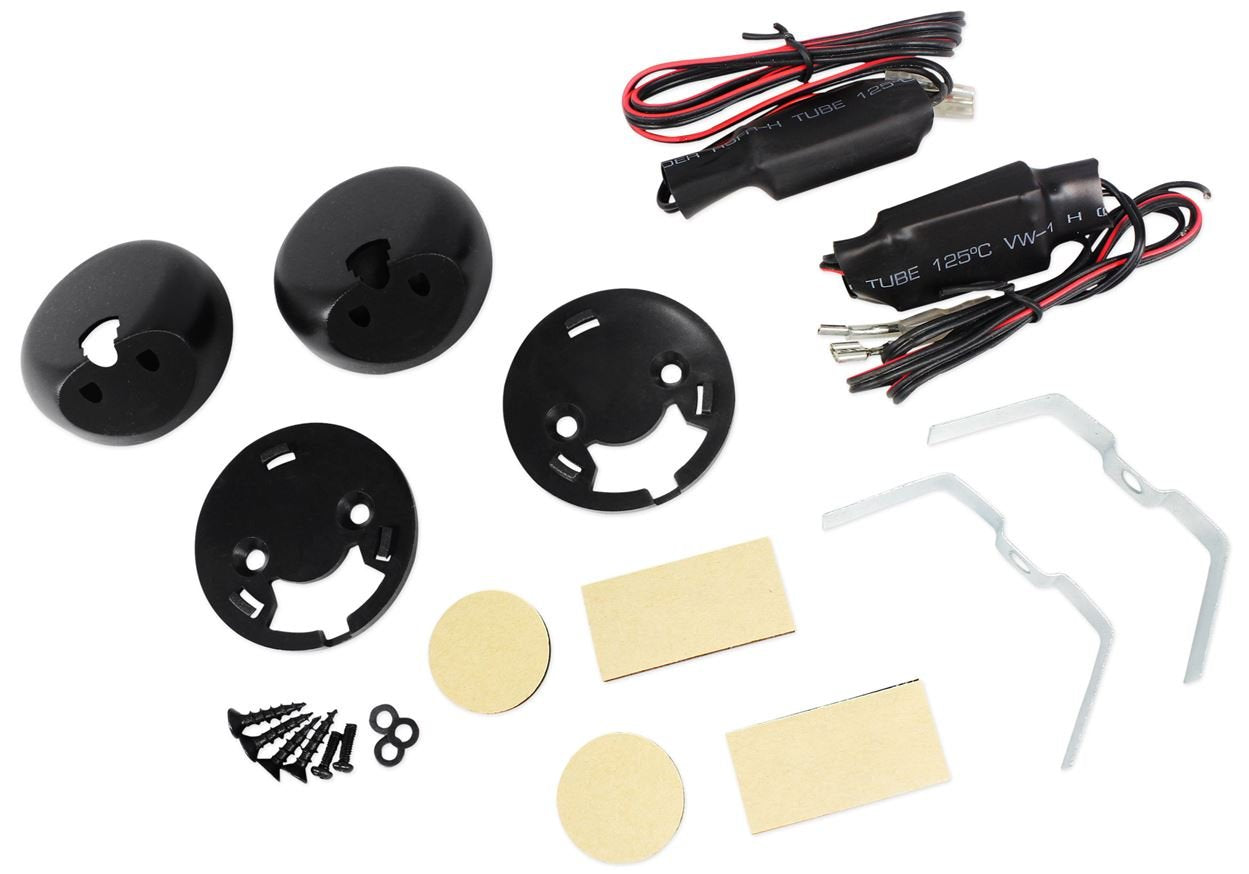 Pair Rockville Rt6 240 Watt Car 1 Silk Dome Neo Swivel Tweeters+Crossovers , Black