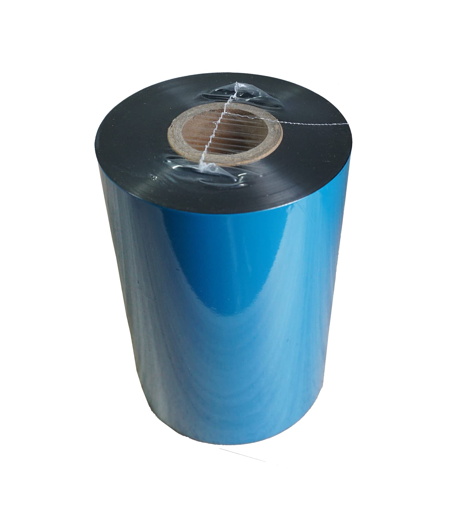 4.33'' X 1476' Premium Resin Enhanced Wax Ribbon, 110Mm X 450M Black Thermal Transfer Ribbon, Barcode Thermal Label Printer Ribb