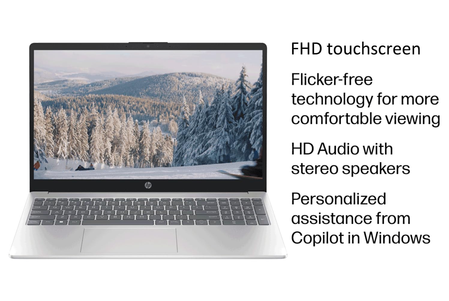 Hp 15 Laptop (15.6 Fhd Touchscreen, Intel Core I5-1334U (> I7-1255U), 16Gb Ram, 512Gb Ssd) For Business, Students, Home, 10-Hour