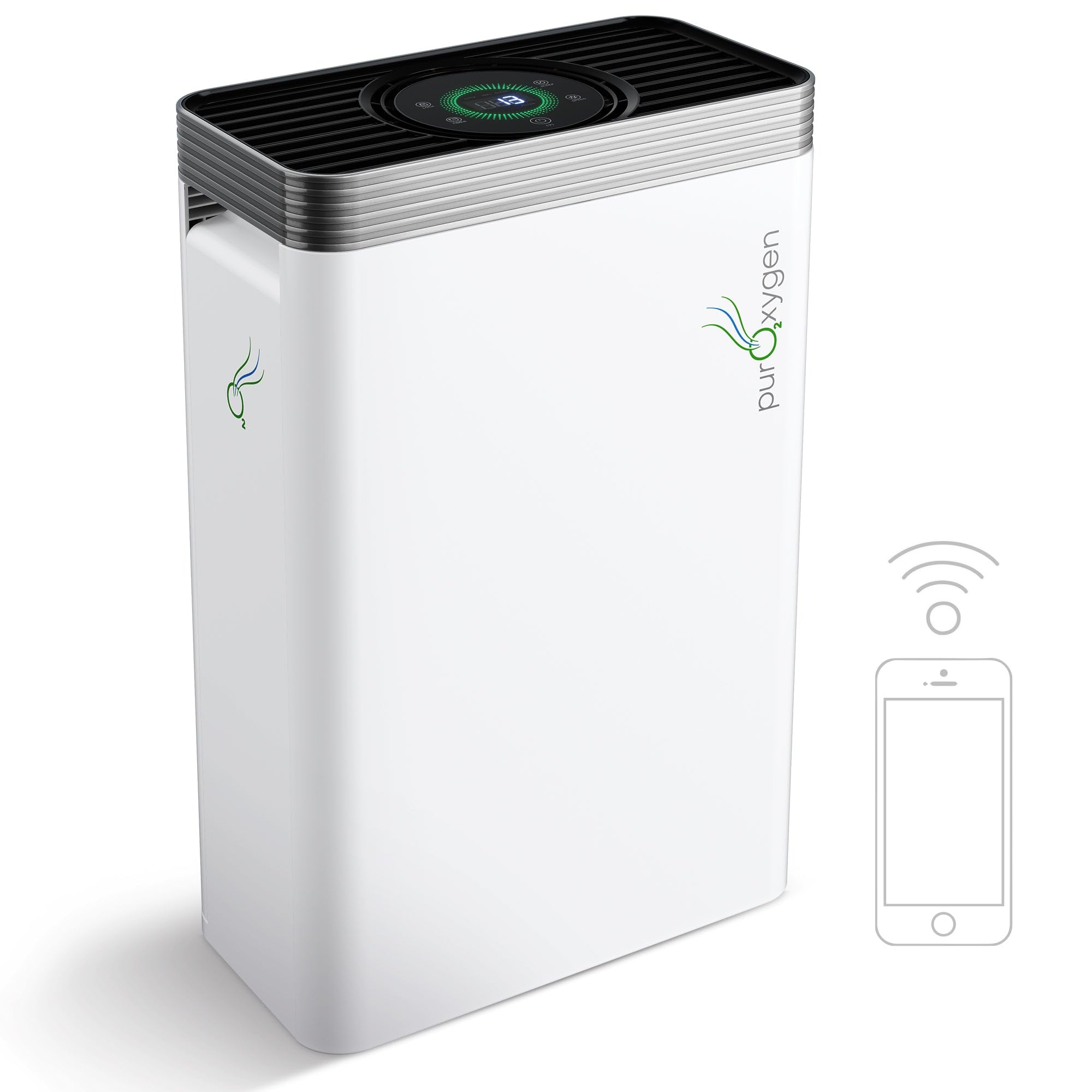 P500I Air Purifier With H13 Hepa Filter, Wifi Control, Child Lock, For Large Rooms Up To 2700 Sq Ft, Removes Pet Dander, Dust, I